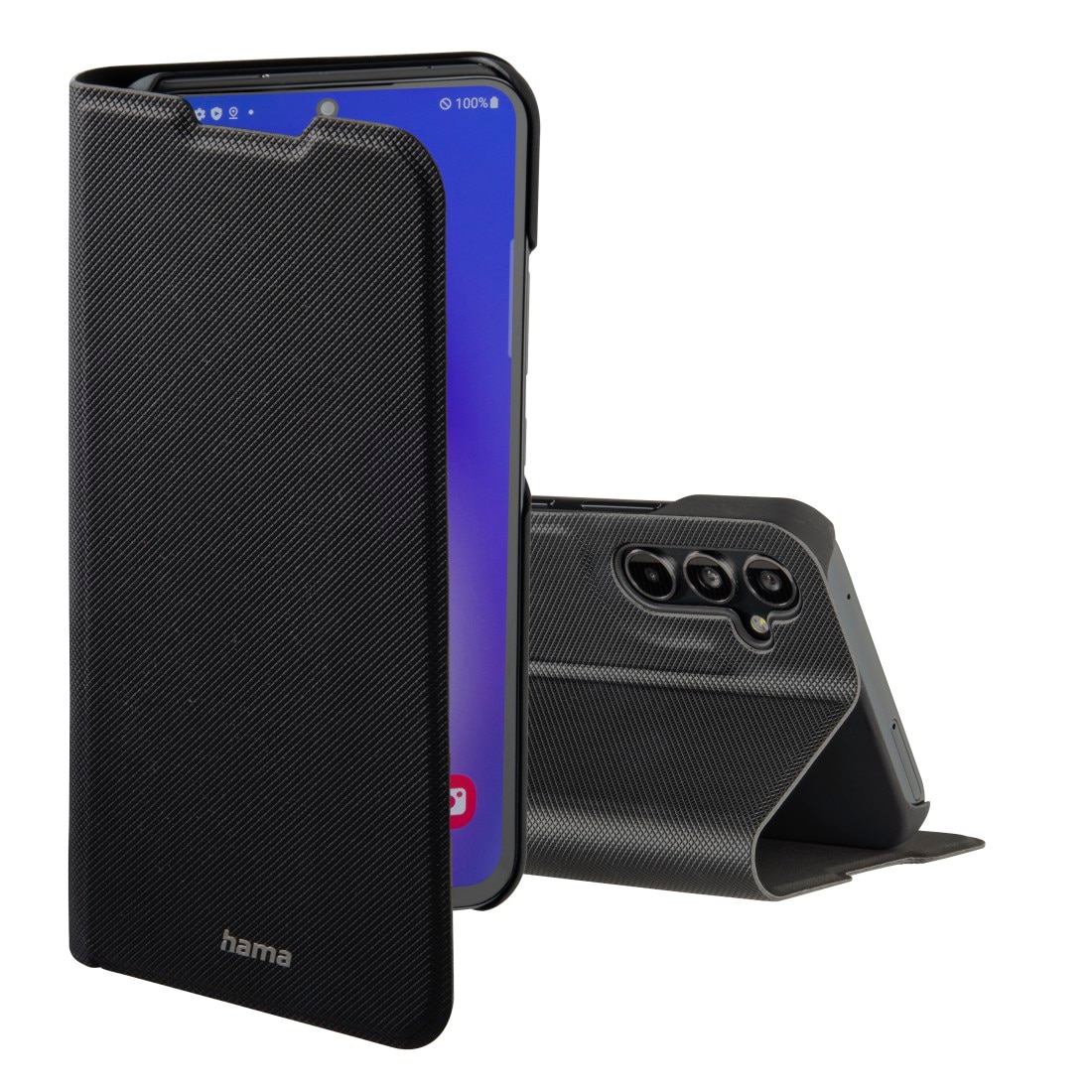 Smartphone-Hülle »Booklet für Samsung Galaxy A54 5G, schwarz, schlankes Design«,...