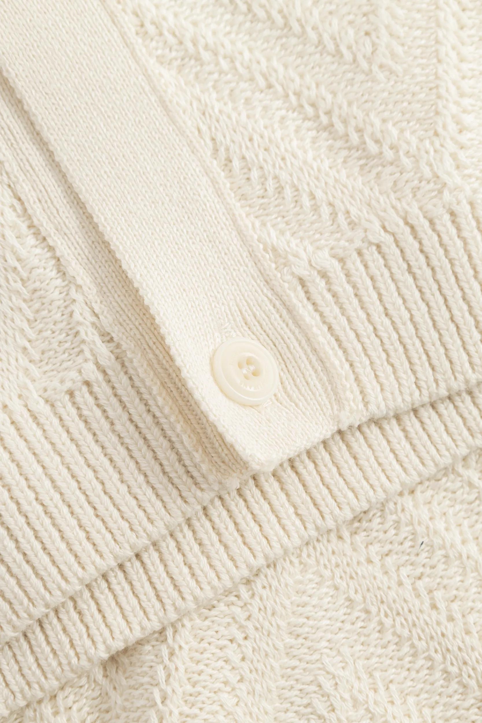 Joop Jeans V-Shirt »Diamor« aus Strick, mit Reverskragen