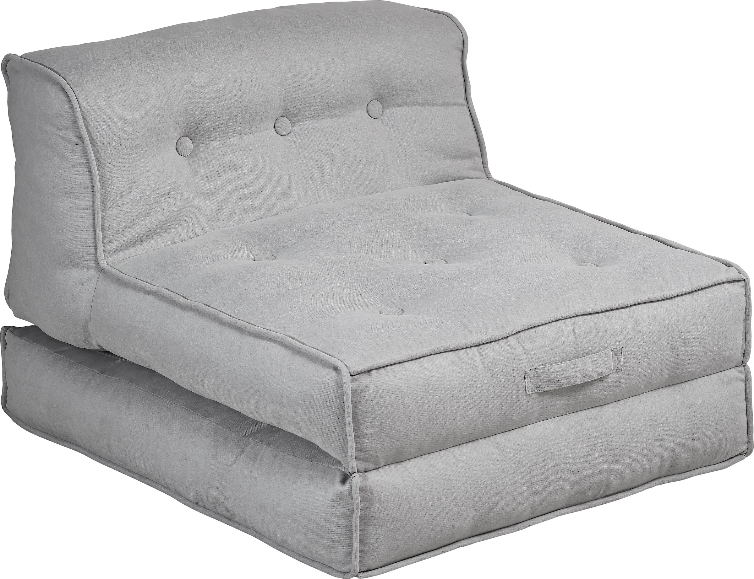 INOSIGN Sessel »Pia«, Loungesessel in 2 Größen, mit Schlaffunktion und Pouf- Funktion. online bei OTTO