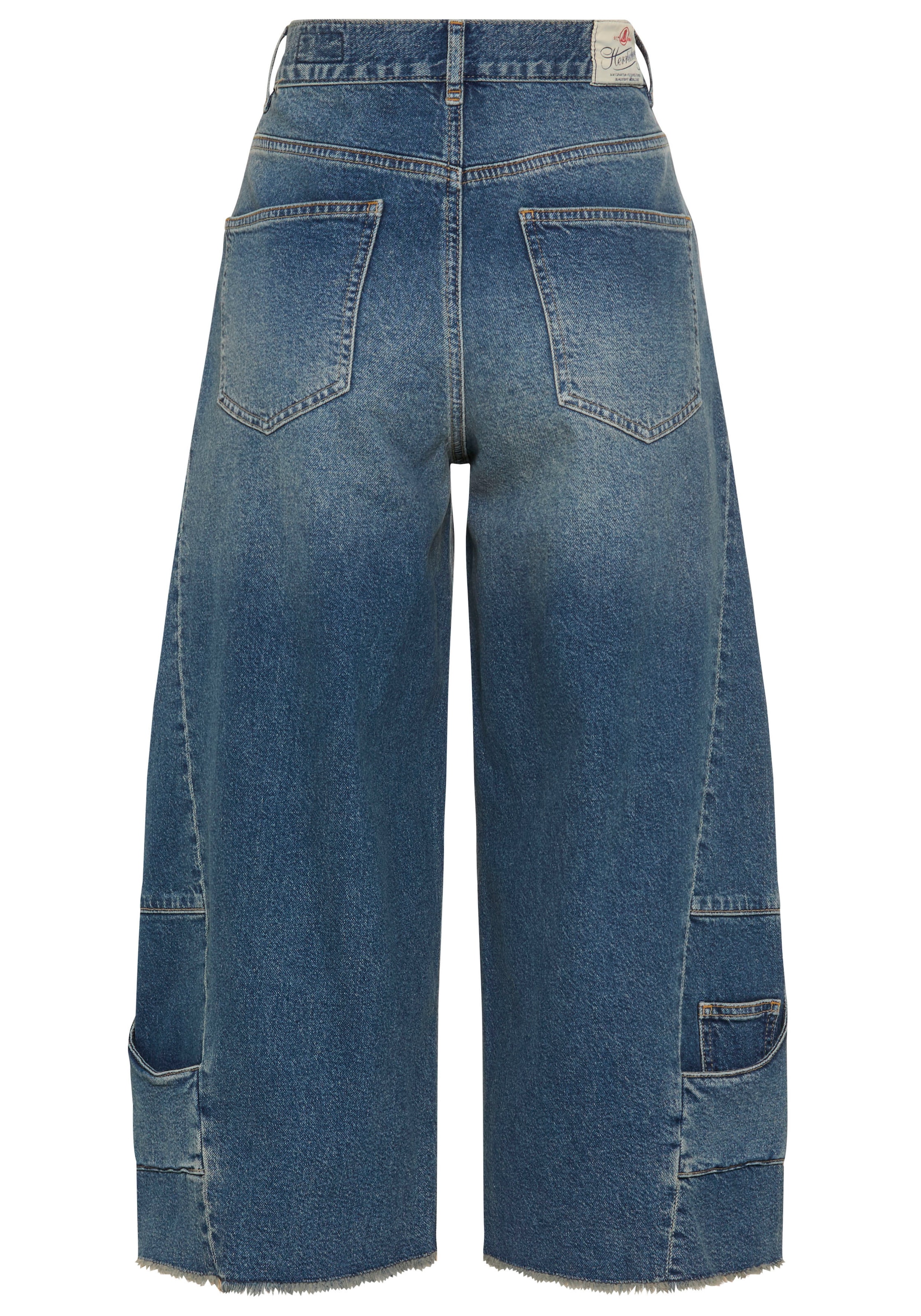 Herrlicher 7/8-Jeans »Edwina Denim« mit seitlich eingesetzten Details