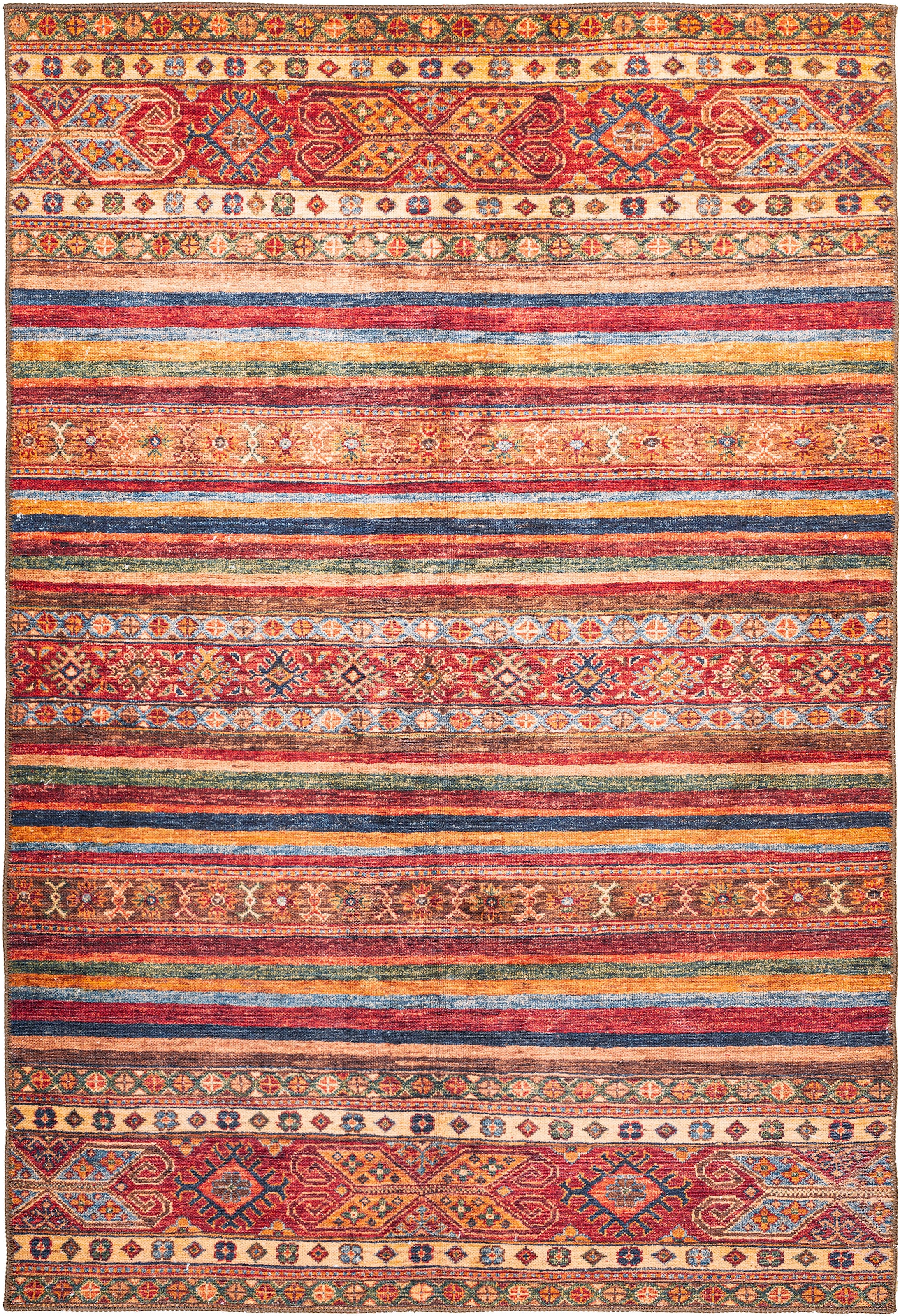 me gusta Teppich »Faye 725«, rechteckig, 6 mm Höhe, Flachgewebe
