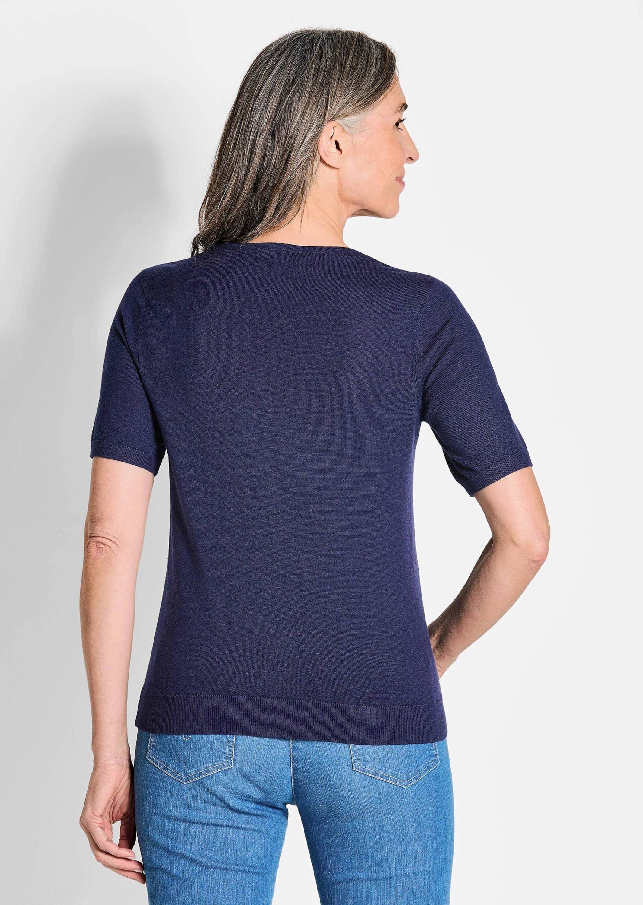 GOLDNER Strickpullover »Kurzgröße Strickpullover«