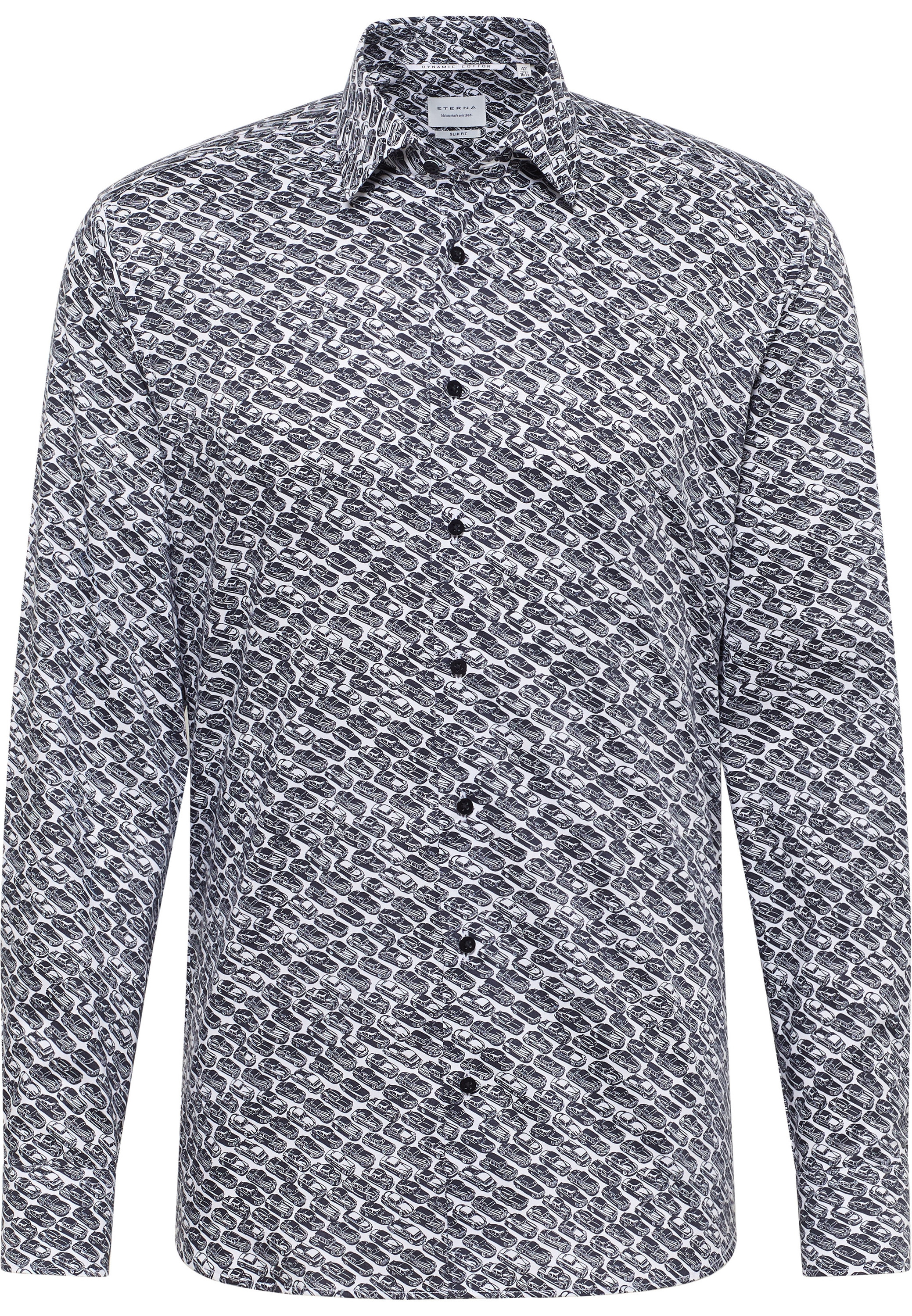Eterna Langarmhemd »SLIM FIT«, NON IRON (bügelfrei)