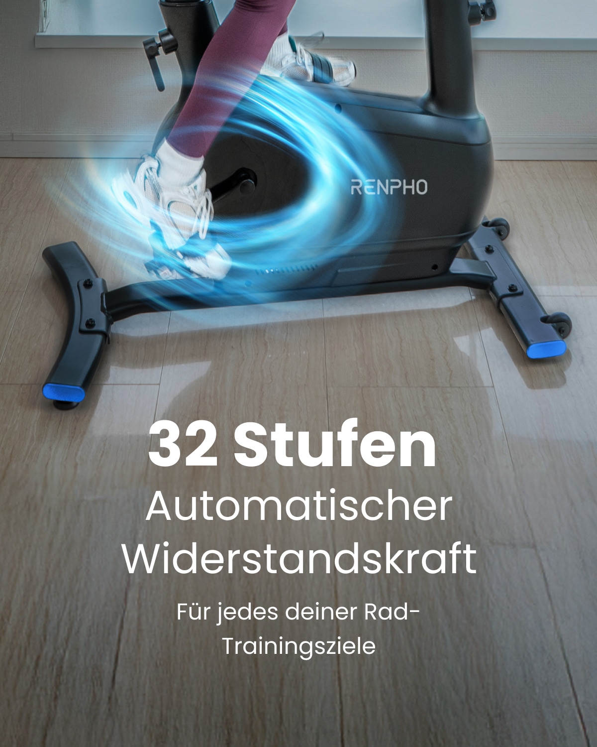 Renpho Heimtrainer »RENPHO AI Smart Bike 2«