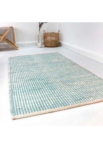 Wollteppich »Gobi«, rechteckig, nachhaltiger Naturfaserteppich aus Jute und Wolle,...