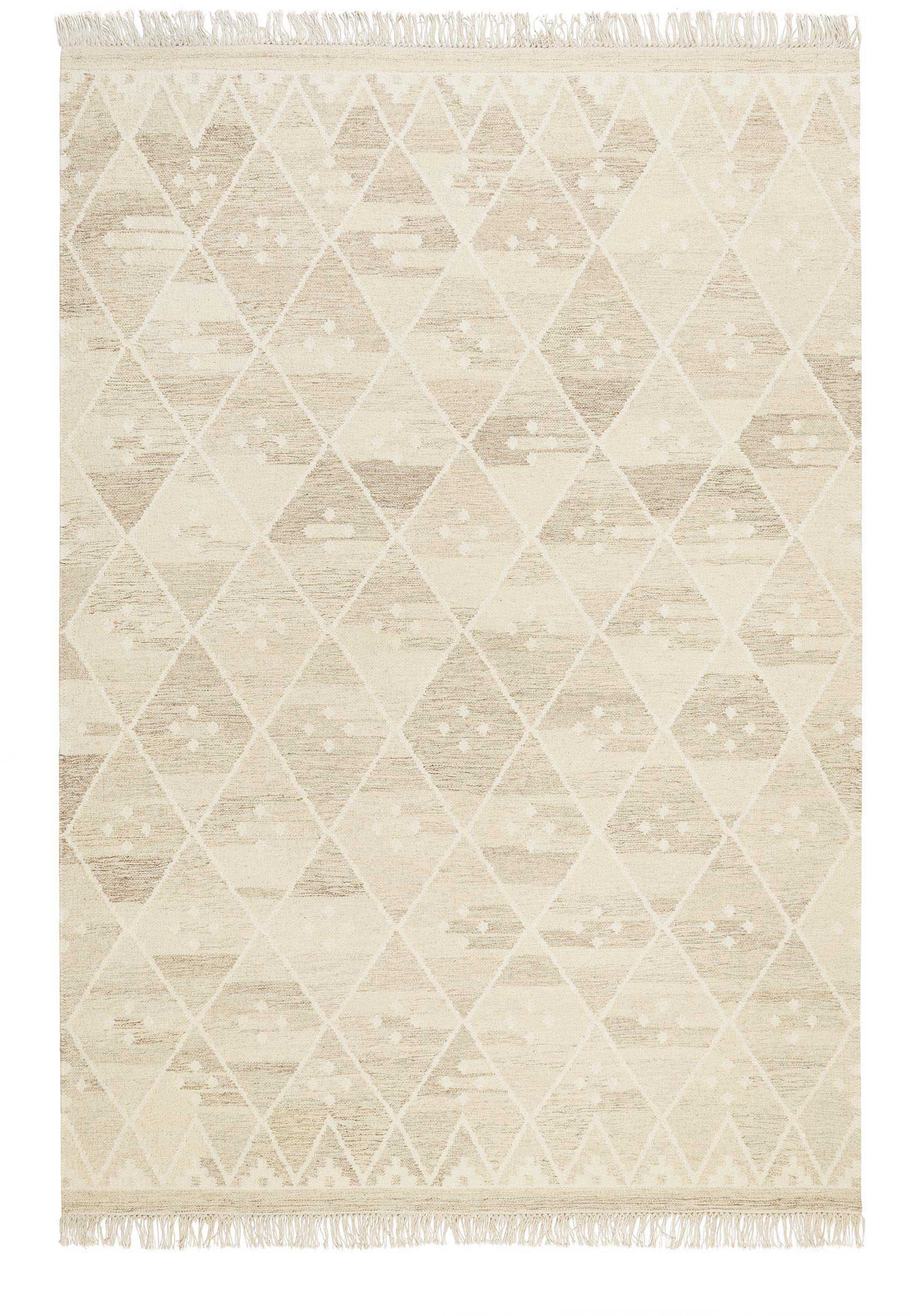 bei Teppich »Vermont rechteckig, Looop Green GL-82101«, Naturfaserteppich OTTO Wolle handgewebter aus