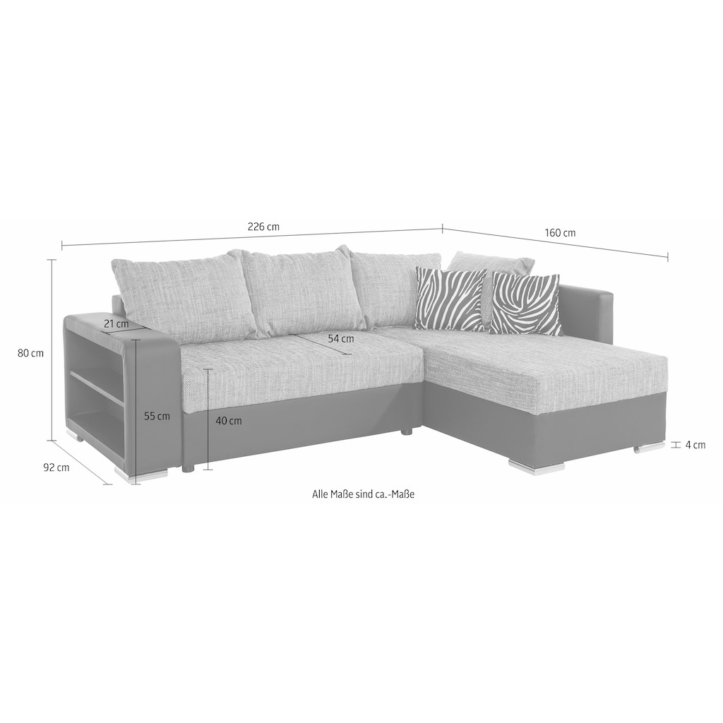 COLLECTION AB Ecksofa »John«