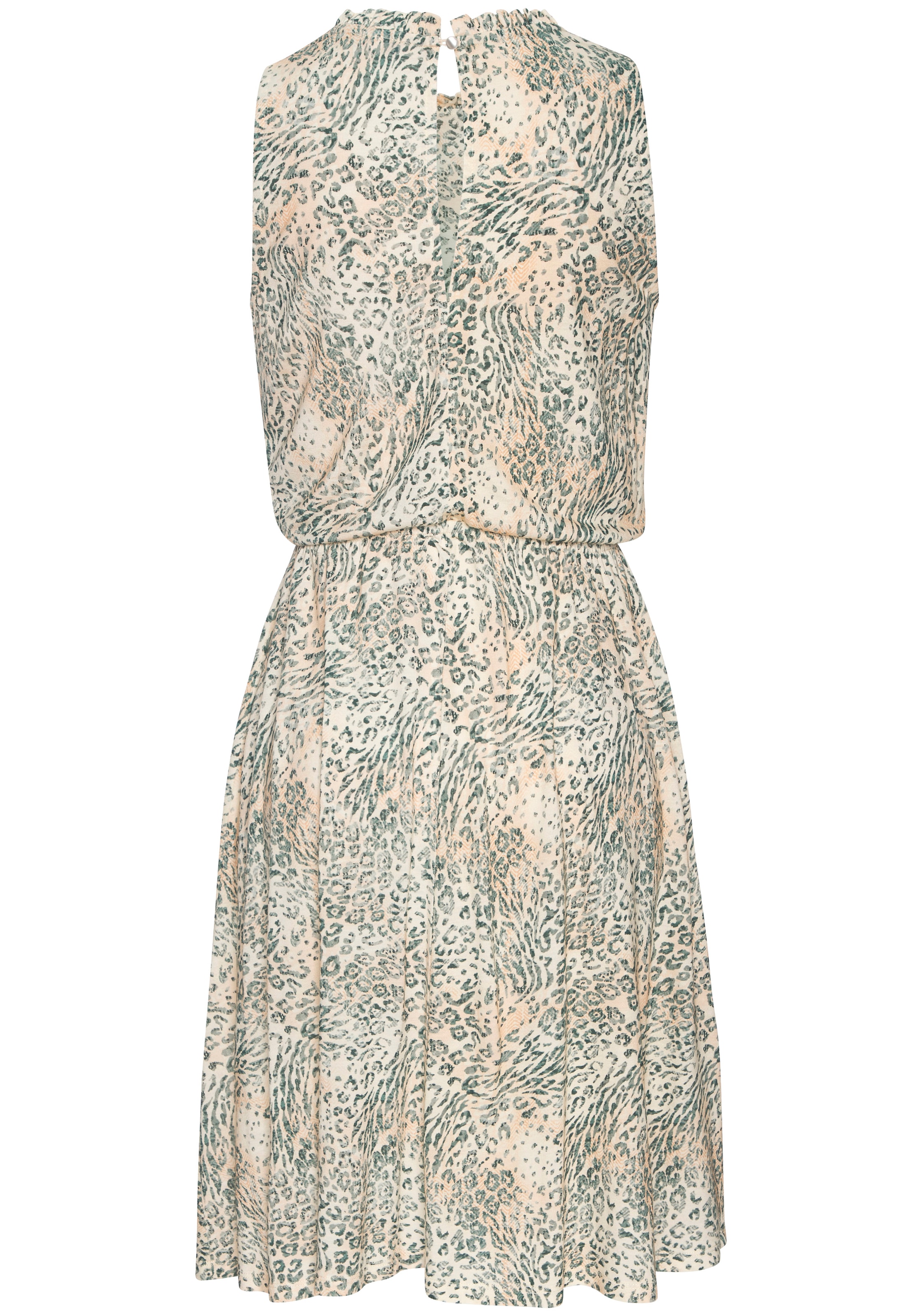 LASCANA Jerseykleid mit Allover Animal-Print