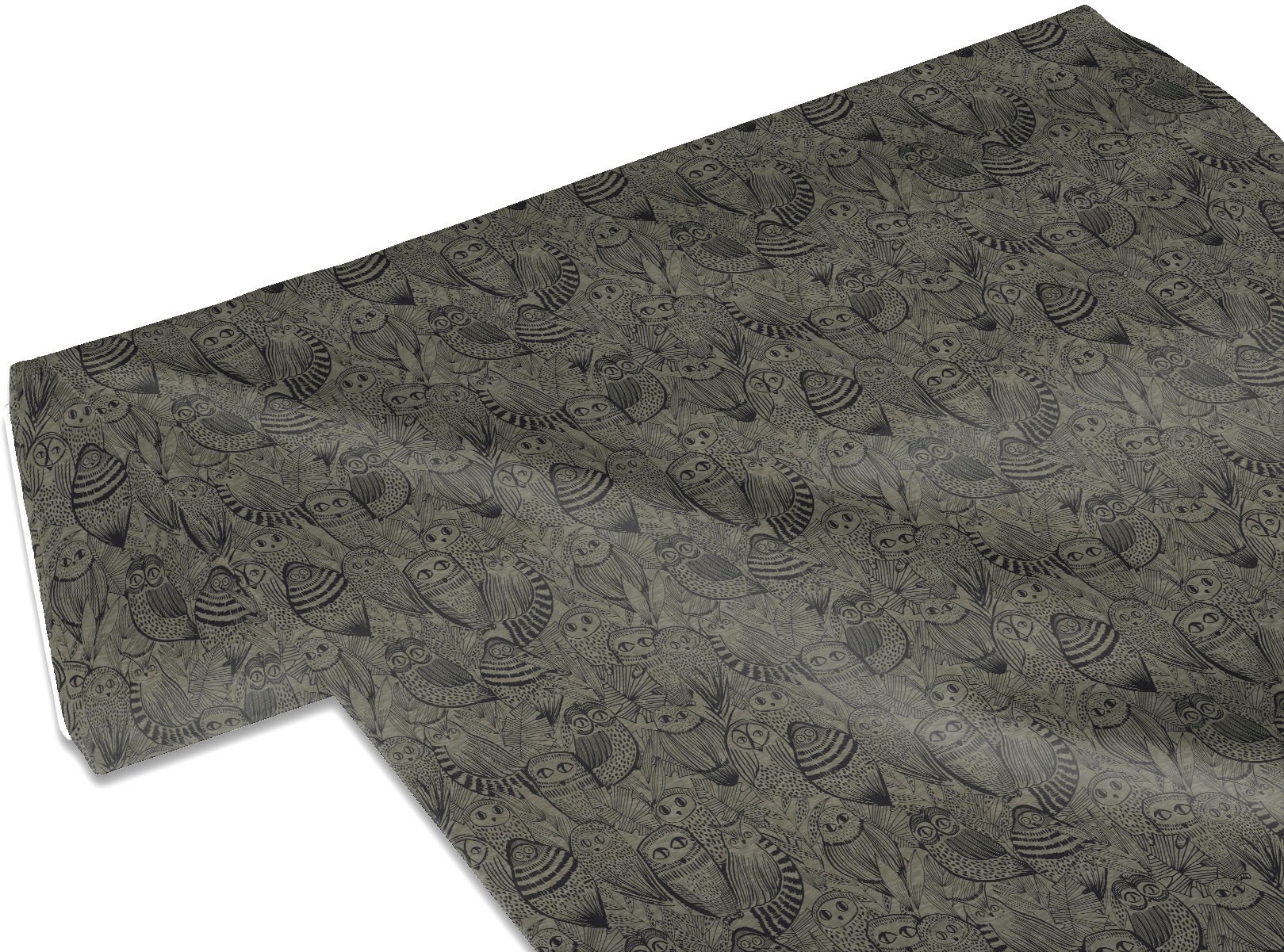 my home Stoff »Eulen«, (1 St.), Meterware, Breite 155cm