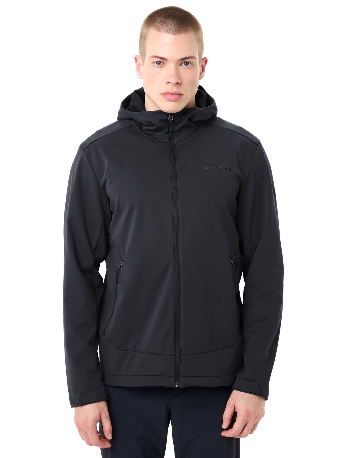 VAUDE Softshelljacke »MEN'S EVERHIKE SOFTSHELL HOODY« sportlicher Stil, winddicht, wasserabweisend, atmungsaktiv