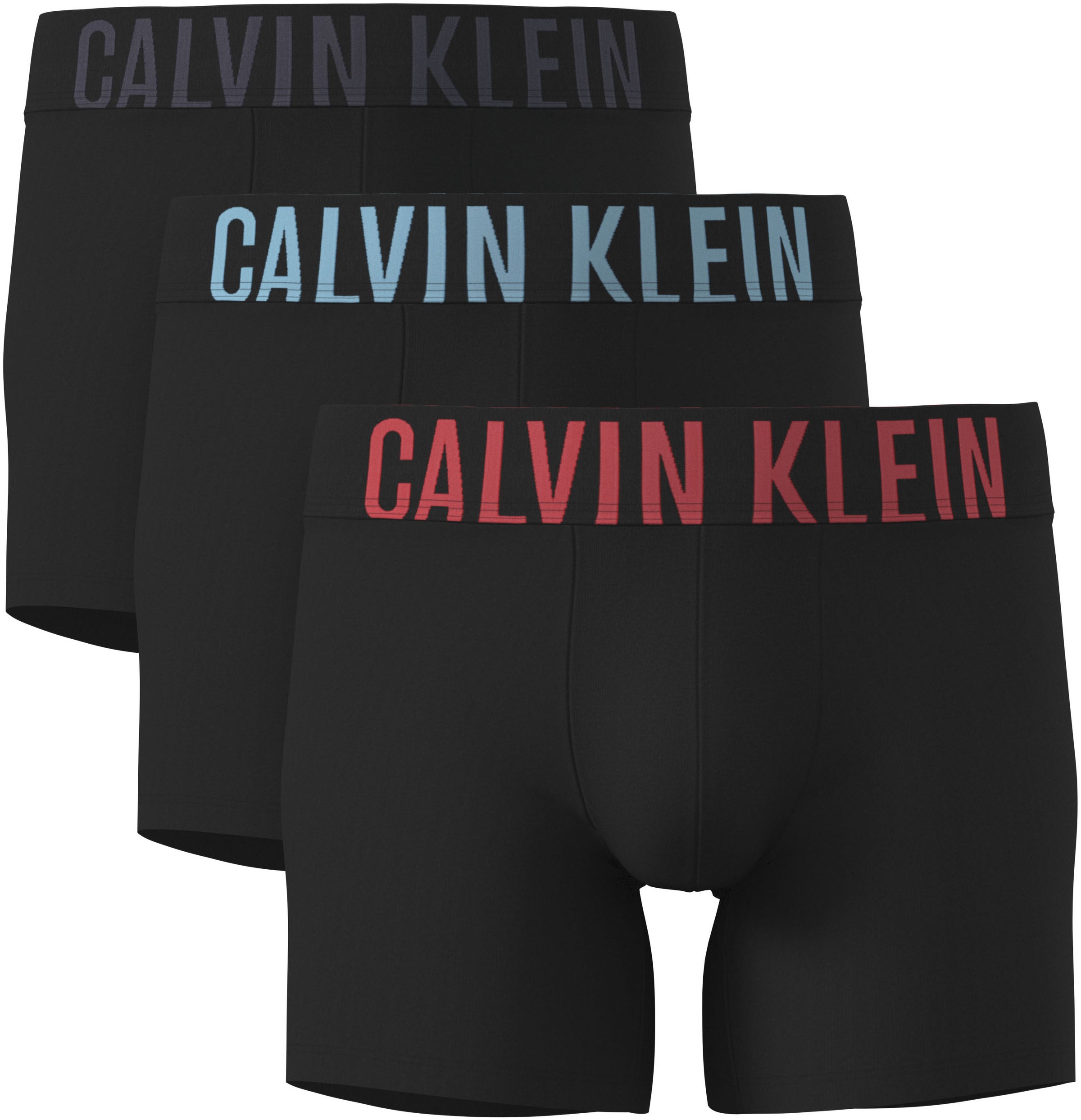 Calvin Klein Underwear Boxer »BOXER BRIEF 3PK« Packung, 3er, 3 Stk. mit elastischem Logobund