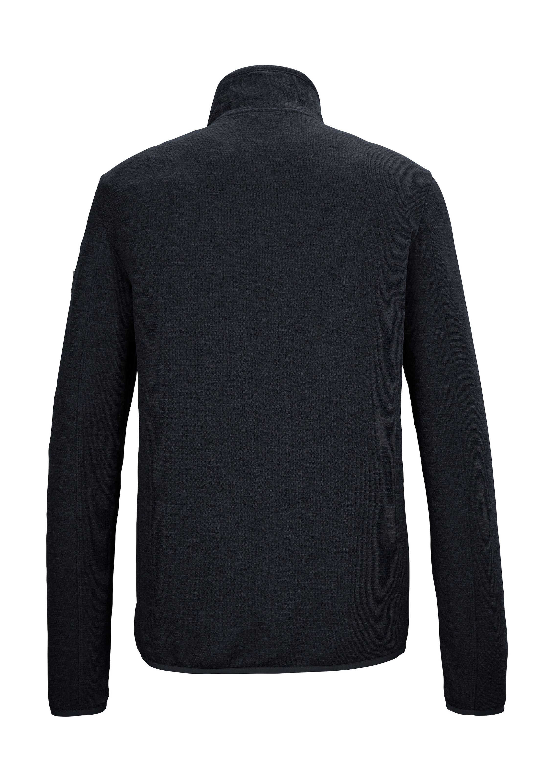 Killtec Strickjacke »KOS 91 MN FLX JCKT«, Melange-Optik, Kinnschutz, verschließbare Taschen, Stretchkomfort
