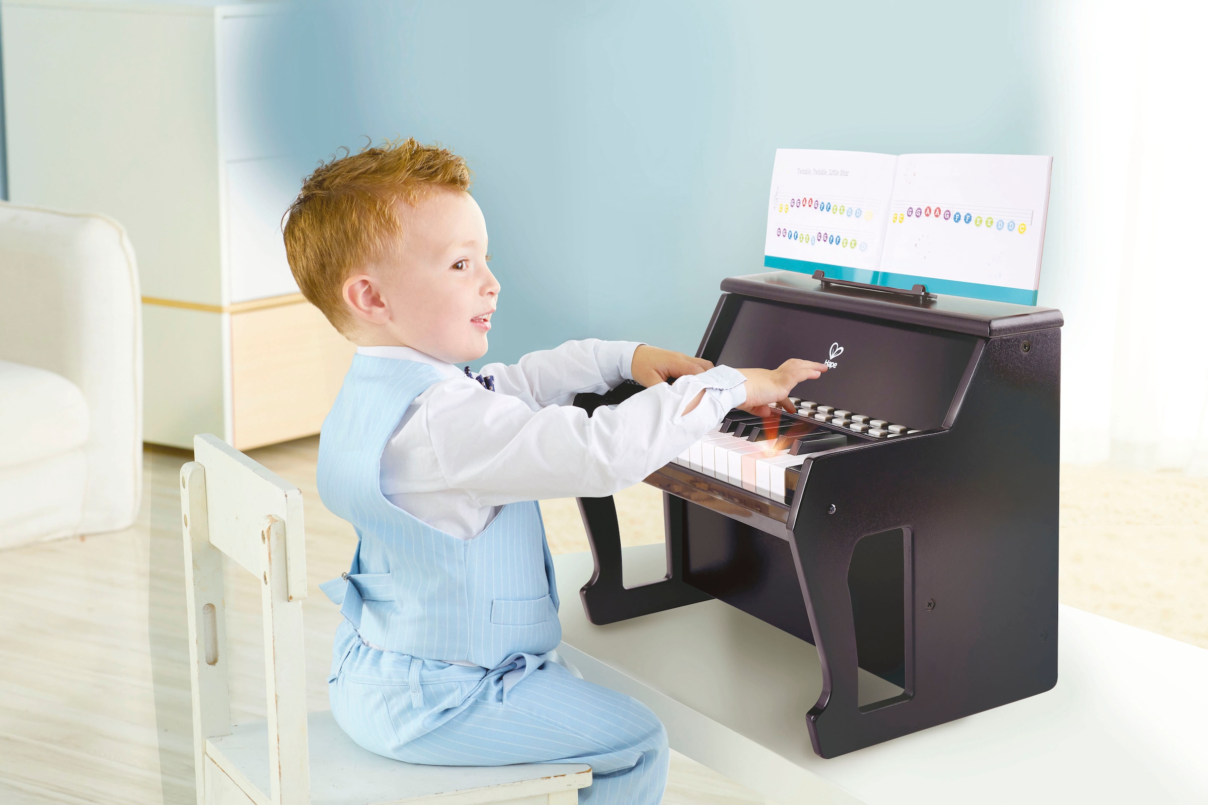 Hape Spielzeug-Musikinstrument »Leuchttasten-Piano«