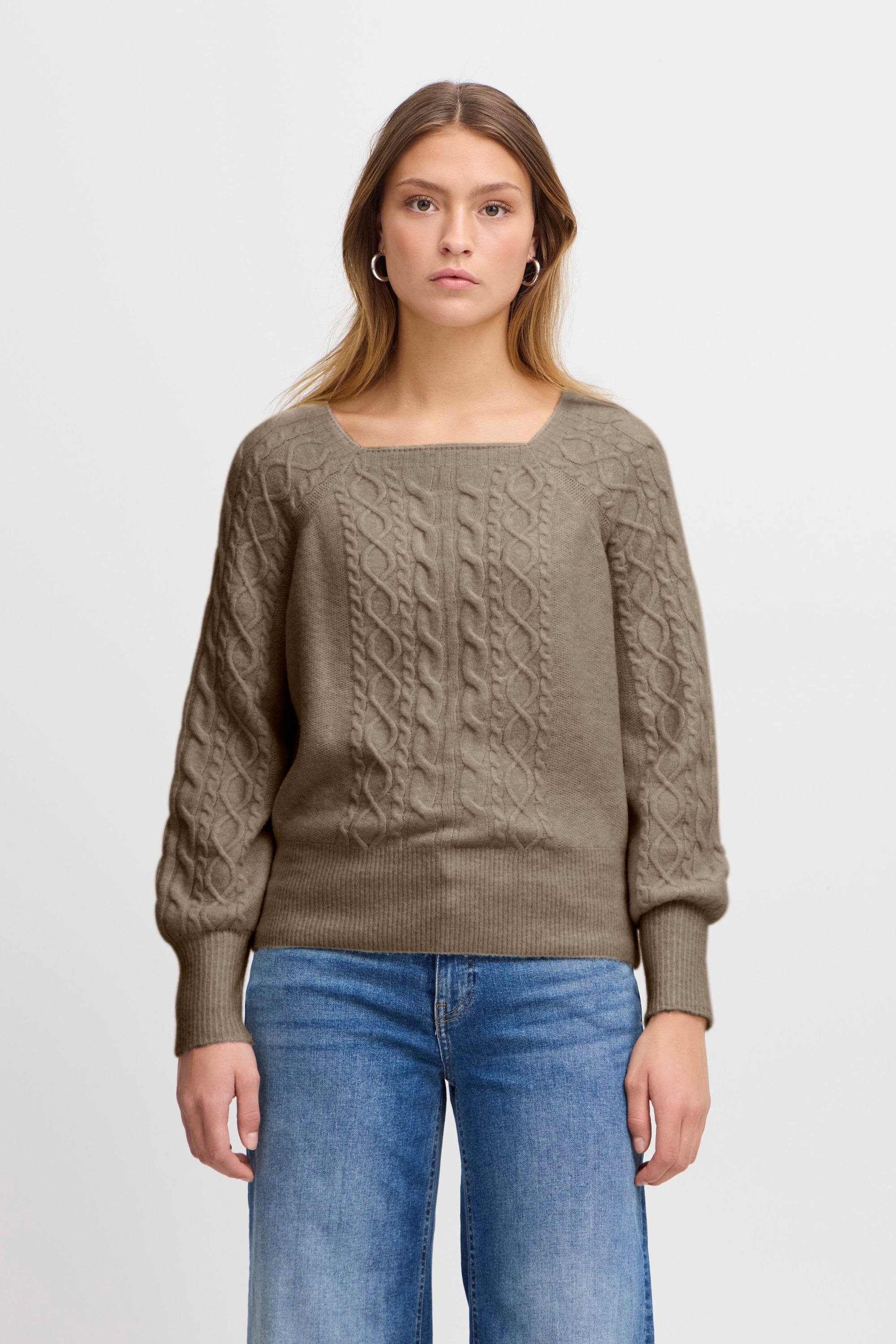 Ichi Strickpullover »Strickpullover IHLIYANNA LS«