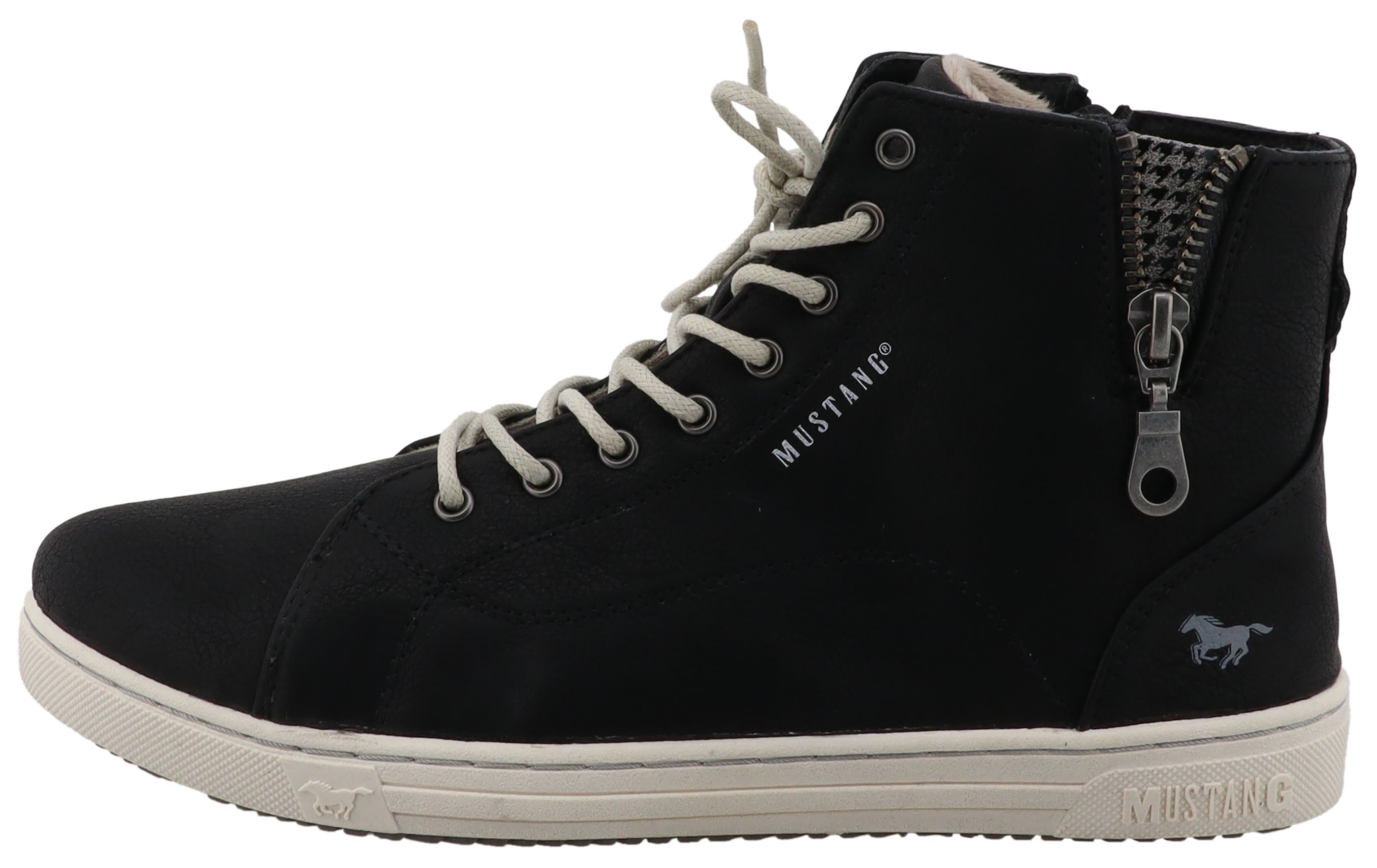 Mustang Shoes Winterstiefelette »Tuala«  Schnürboots mit Reißverschluss