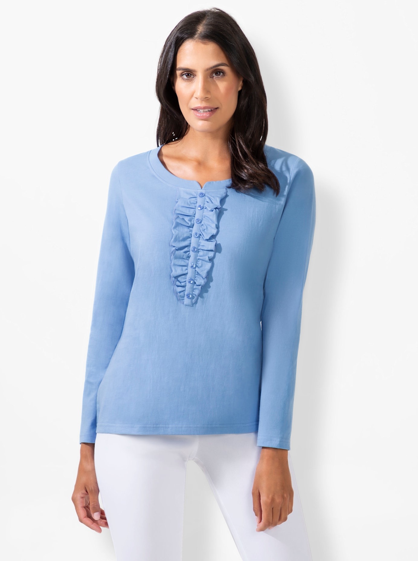 Inspirationen Rundhalsshirt »Shirt«, (1 tlg.)