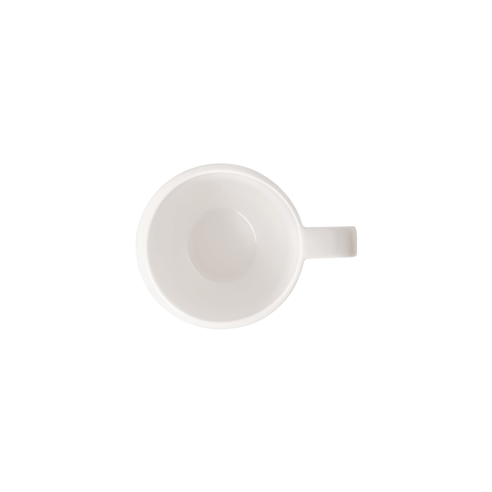 Villeroy & Boch Becher »Becher mit Henkel NewMoon 390 ml weiß«
