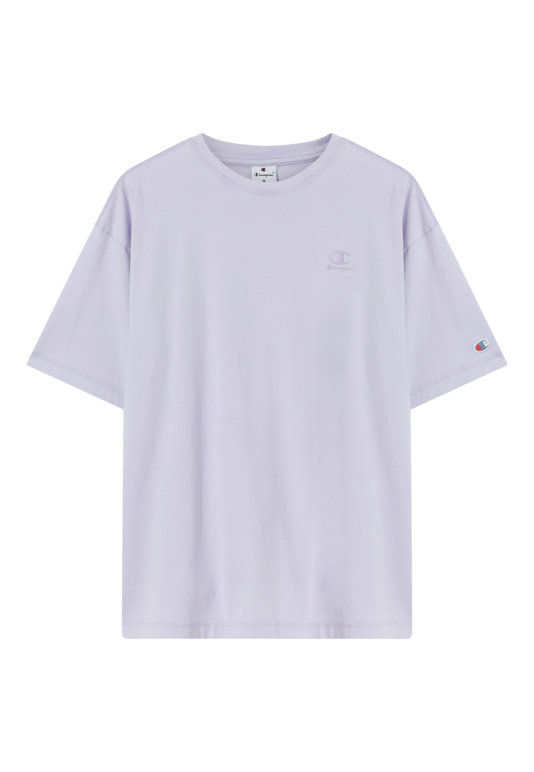 Champion T-Shirt »ICONS WASH Oversize  T-Shirt« Kurzarm, für sportliche Aktivitäten und Freizeit, Rundhalsausschnitt
