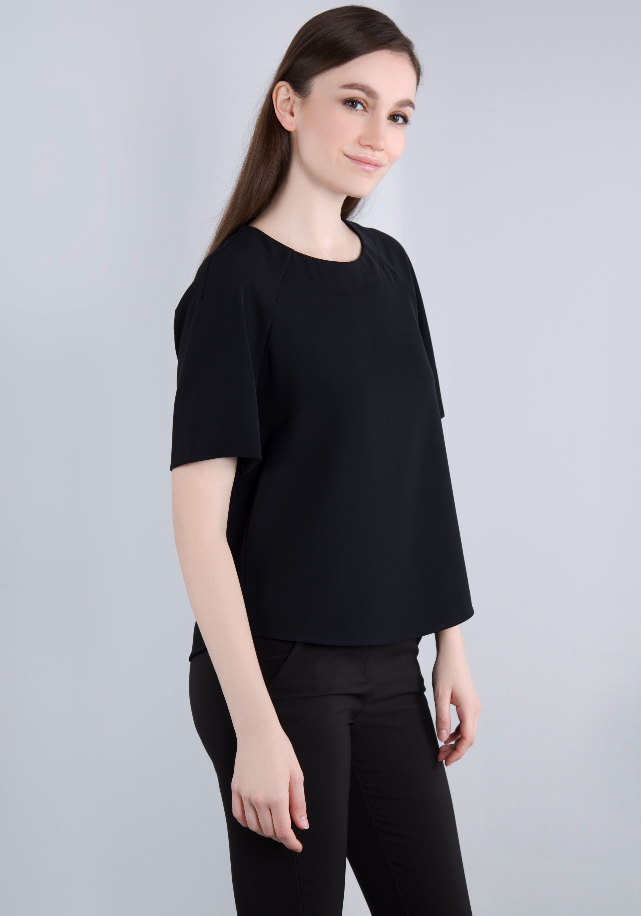 IMPERIAL Rundhalsshirt, mit Stretch