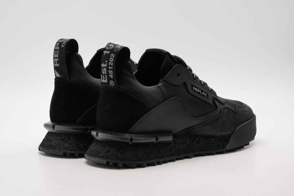 Replay Sneaker »FIELD MOD D«  Schnürschuh, Freizeitsneaker mit Anziehlasche