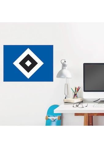 Wandtattoo »Hamburger SV Logo HSV«, (1 St.)