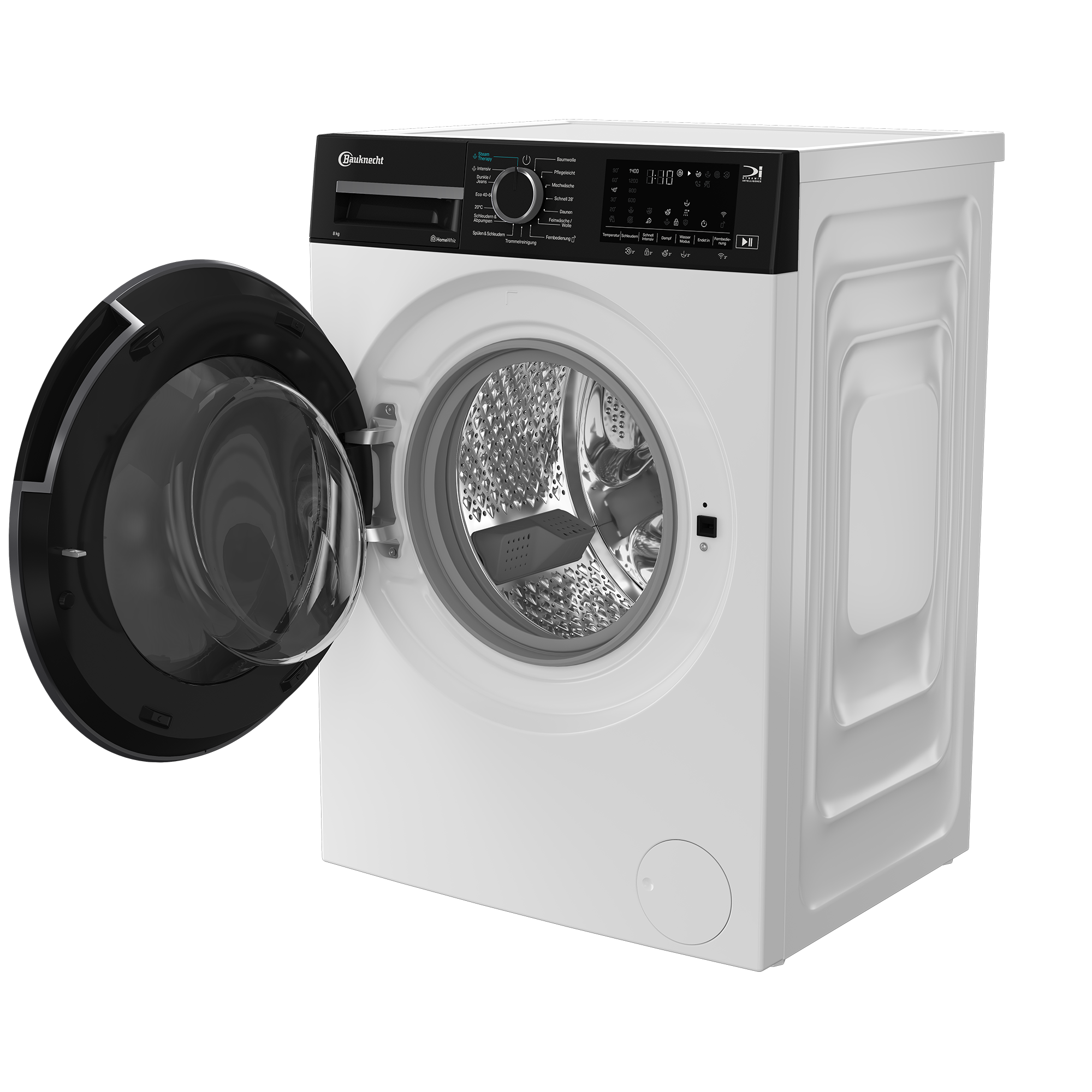 BAUKNECHT Waschmaschine »B WM Smart Eco 8A« 8 kg 1400 U/min Adaptive Wash – Intelligente Anpassung für perfekte Waschergebnisse