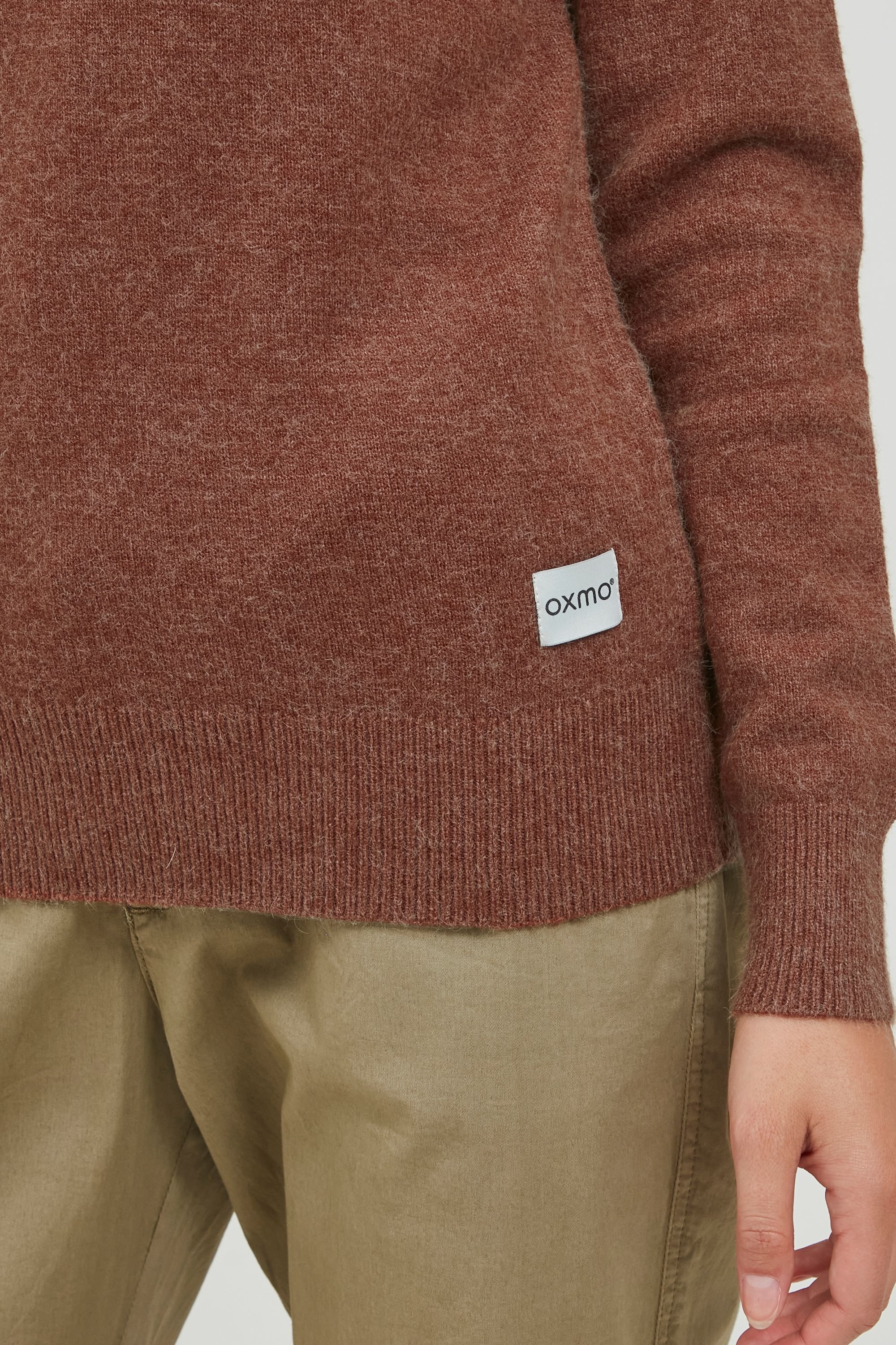 OXMO Strickfleece-Pullover »Strickpullover OXMaria«