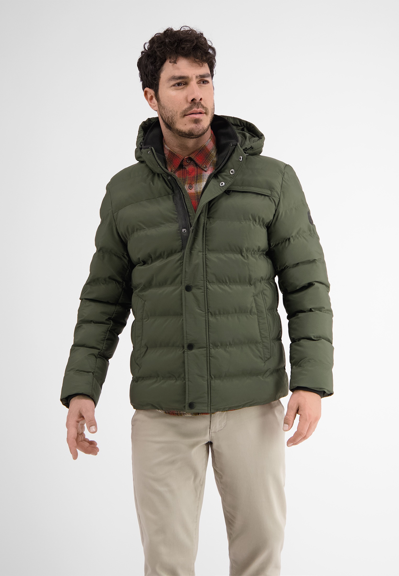 LERROS Steppjacke »LERROS Kapuzenjacke«, mit Kapuze