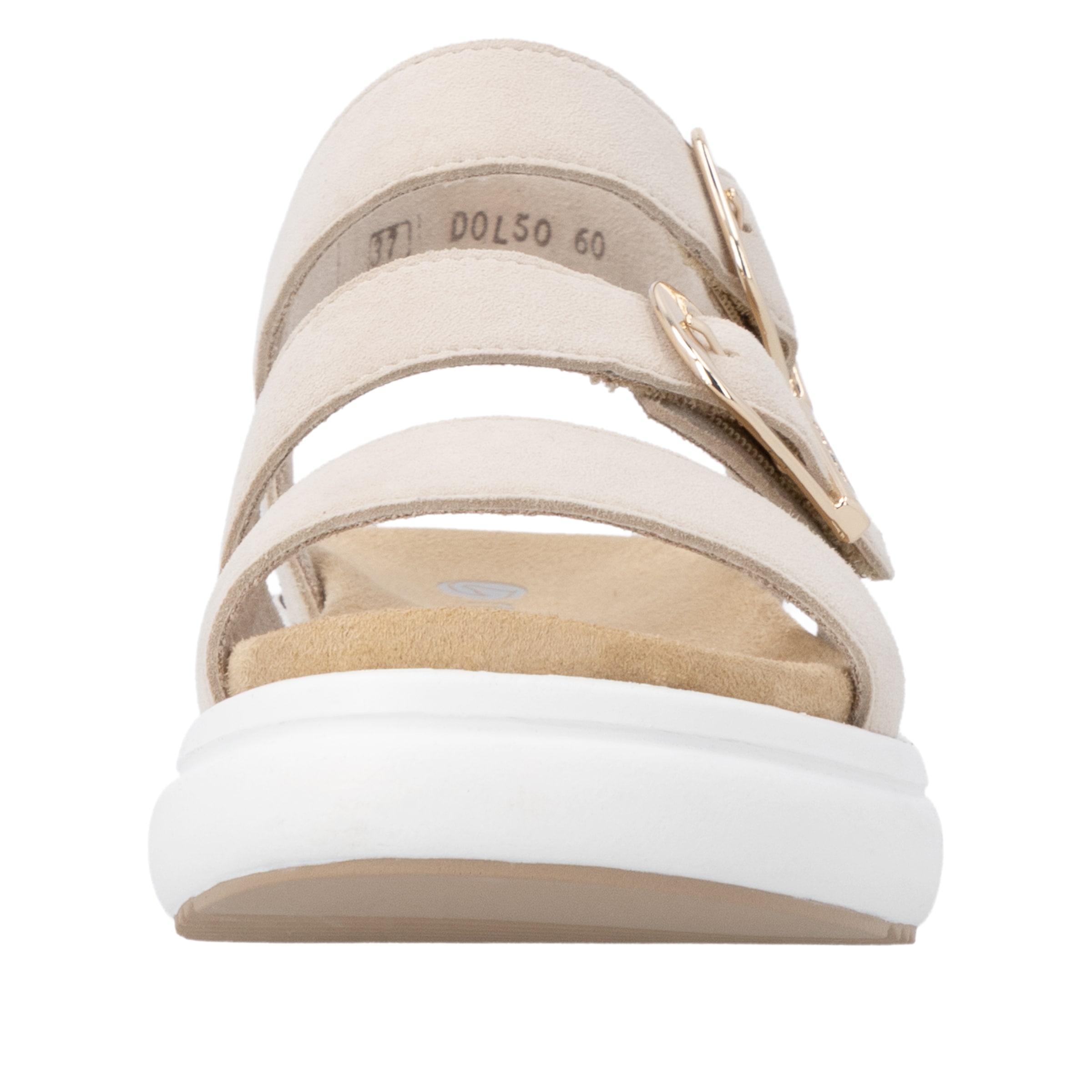 Remonte Plateausandale  Sommerschuh, Sandale mit Softfußbett und zwei Klettverschlüssen