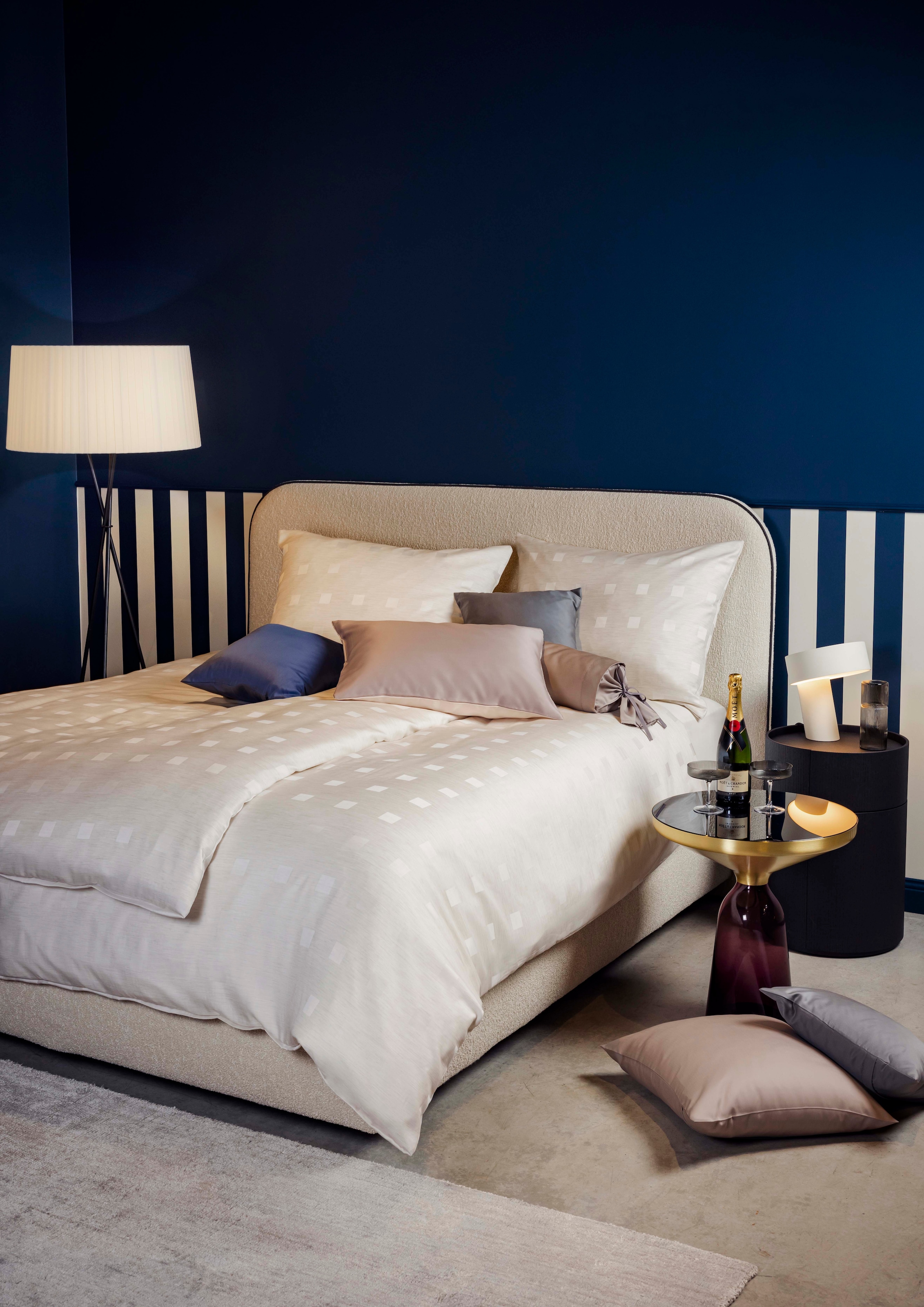Hefel Bettwäsche »Opulence Würfel, aus 95 % Hefel-Tencel Lyocell & 5% Cashmere Edelsatin«