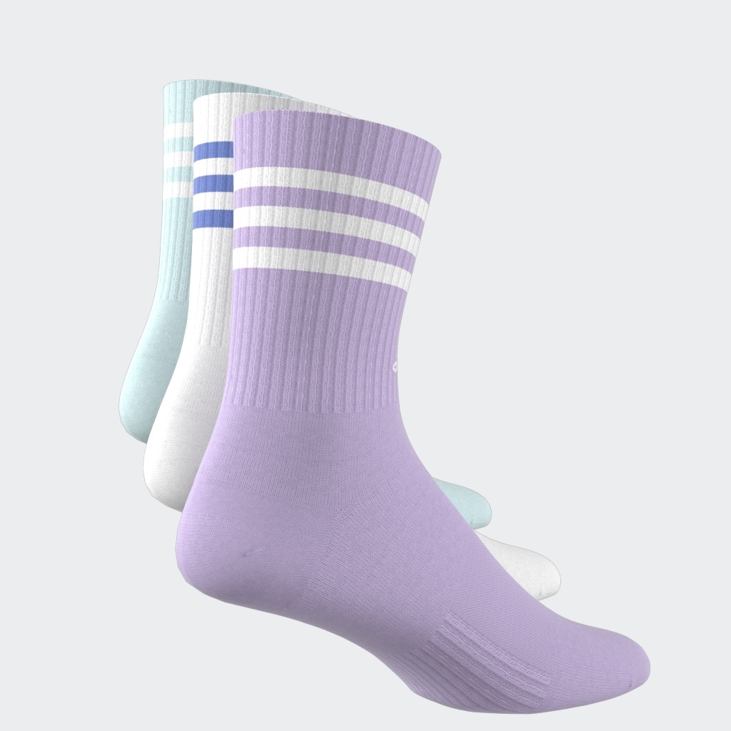 adidas Performance Funktionssocken »3STREIFEN CUSHIONED CREW SOCKEN, 3 PAAR«, (3 Paar)