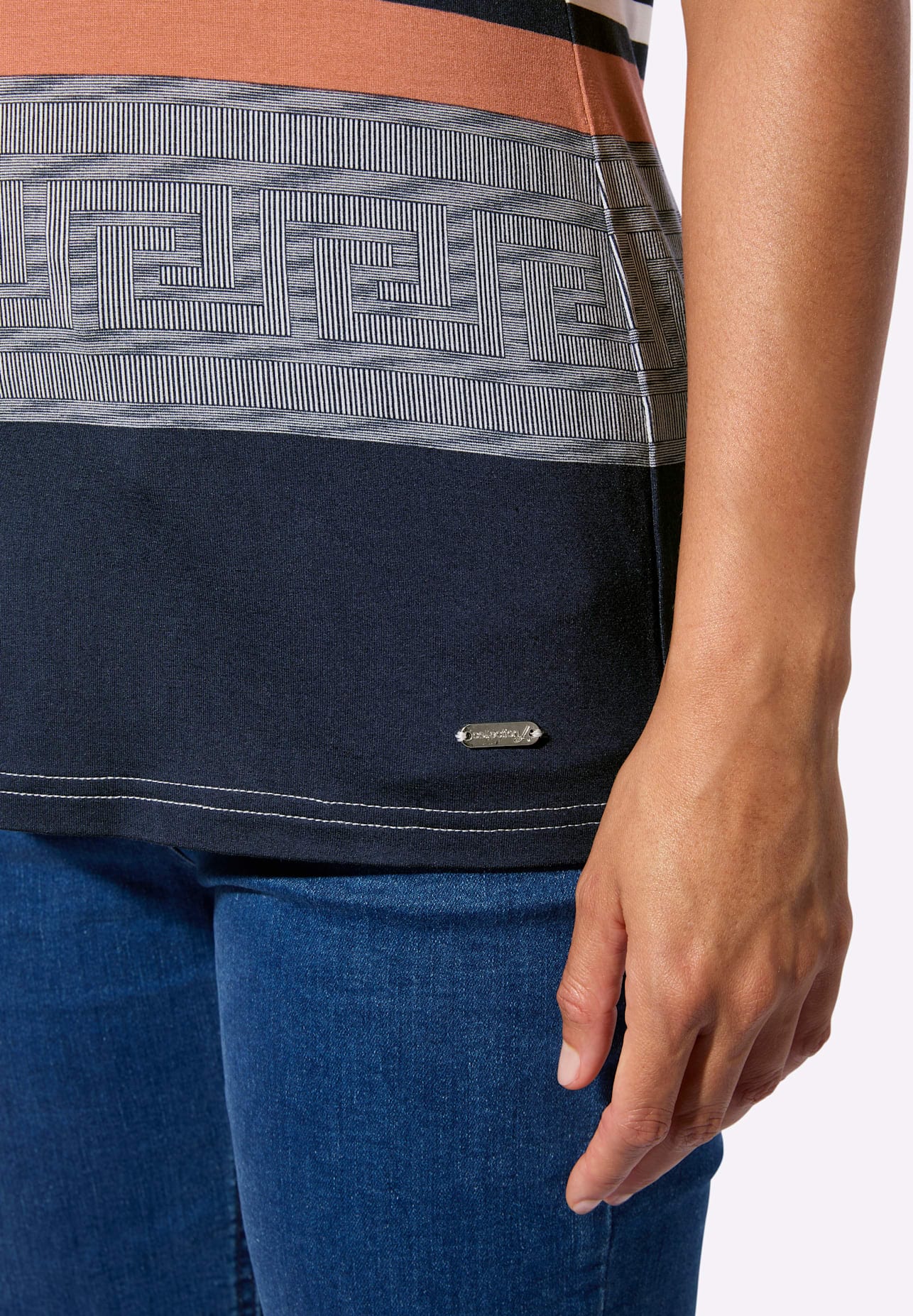 Casual Looks Kurzarmshirt »Kurzarm-Shirt« 1 tlg.