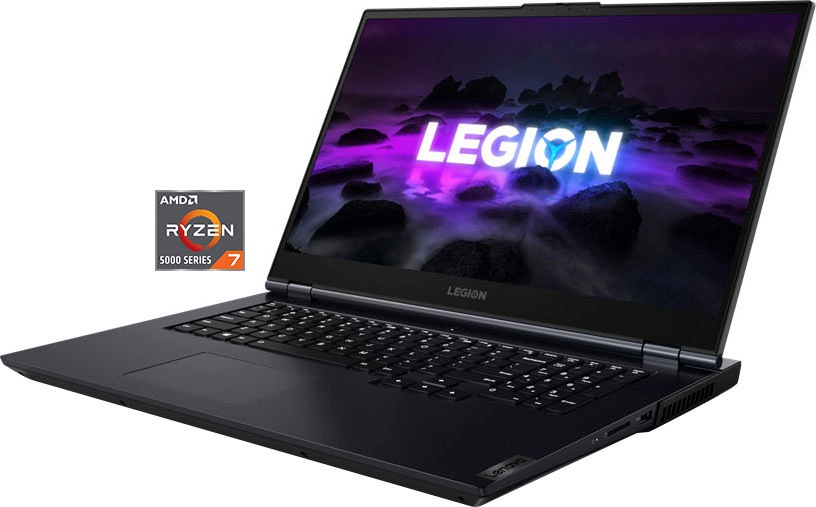 Lenovo Notebook »Legion 5 17ACH6H«, (43,94 cm/17,3 Zoll), AMD, Ryzen 7, GeForce RTX 3070, 1000 GB SSD, Kostenloses Upgrade auf Windows 11, sobald verfügbar