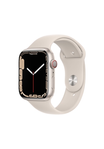 Apple Smartwatch »Series 7, GPS + Cellular, Aluminium-Gehäuse, 45mm«, (Watch OS 8) kaufen