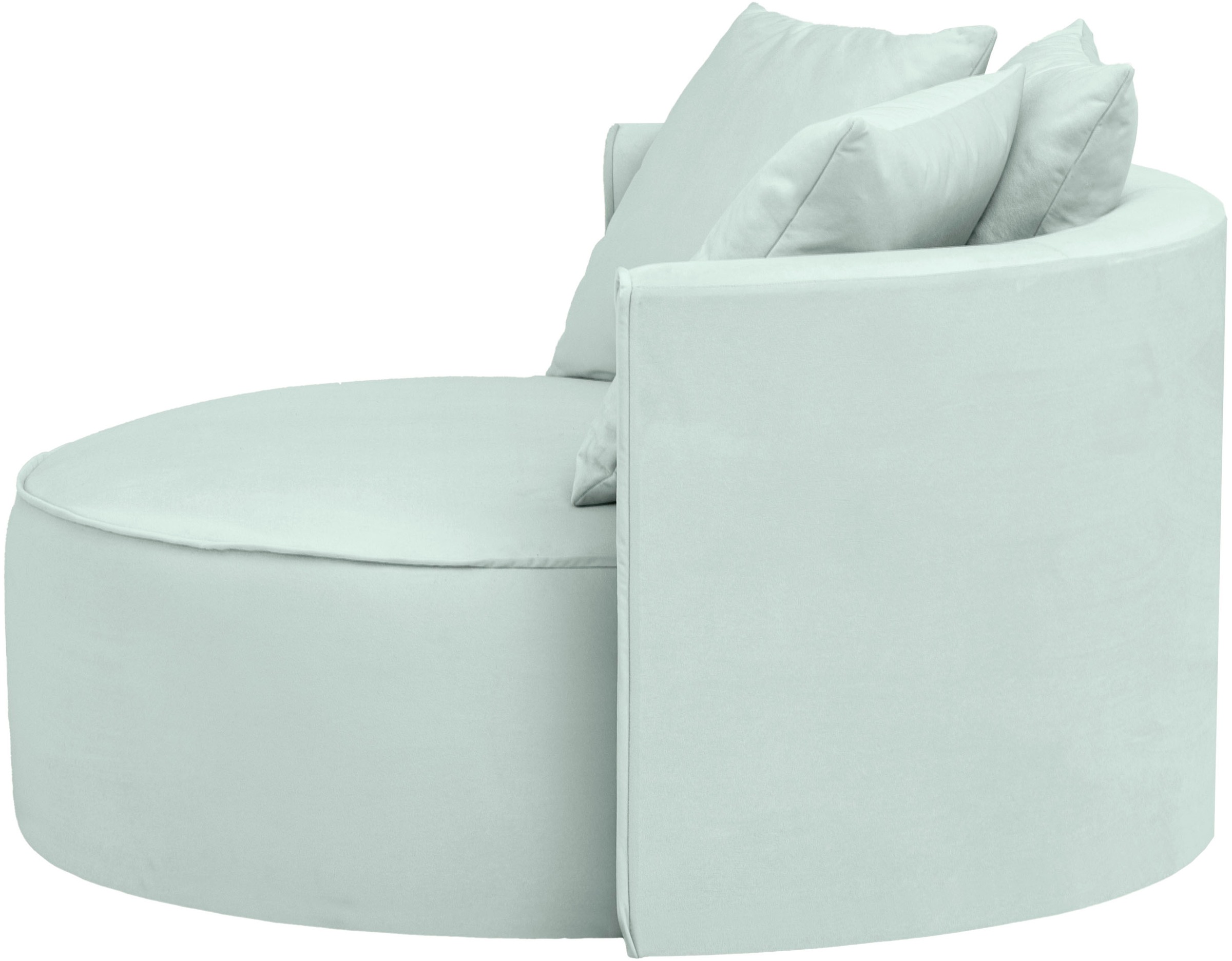 LeGer Home by Lena Gercke XXL-Sessel »Isalie, Lesesessel, Loveseat, inklusive Zierkissen«, extra große Sitzfläche, optional mit Hocker, moderne Farben