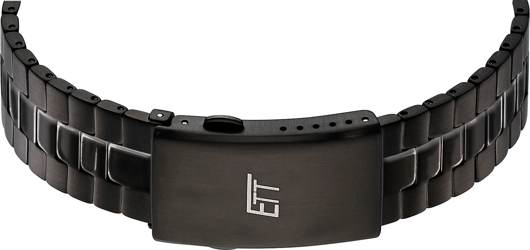 ETT Solaruhr Armbanduhr, Damenuhr, Herrenuhr, Partneruhr, Edelstahlarmband