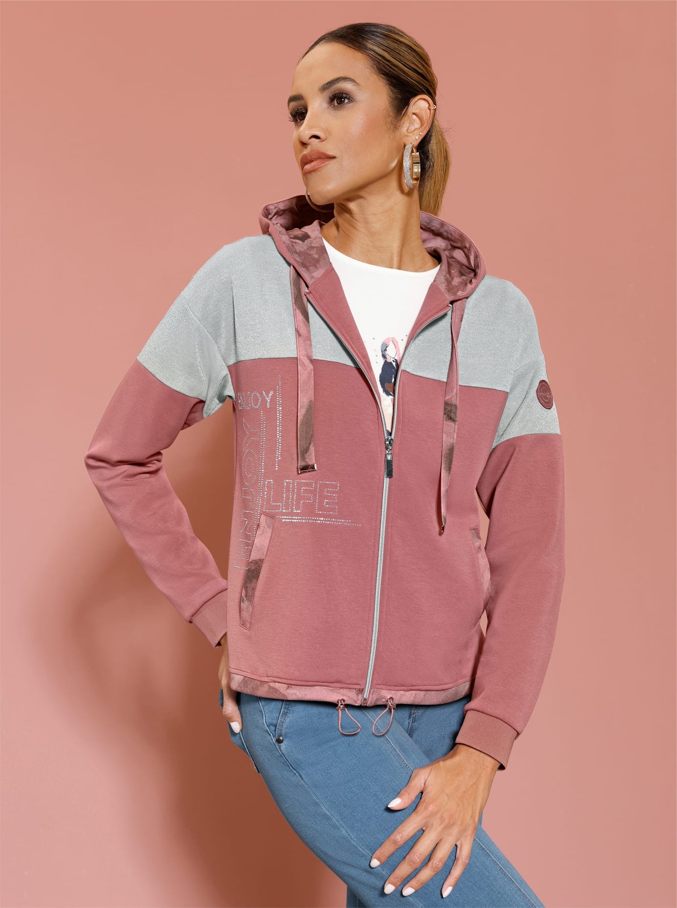 creation L Shirtjacke »Modal-Mix-Shirtjacke« 1