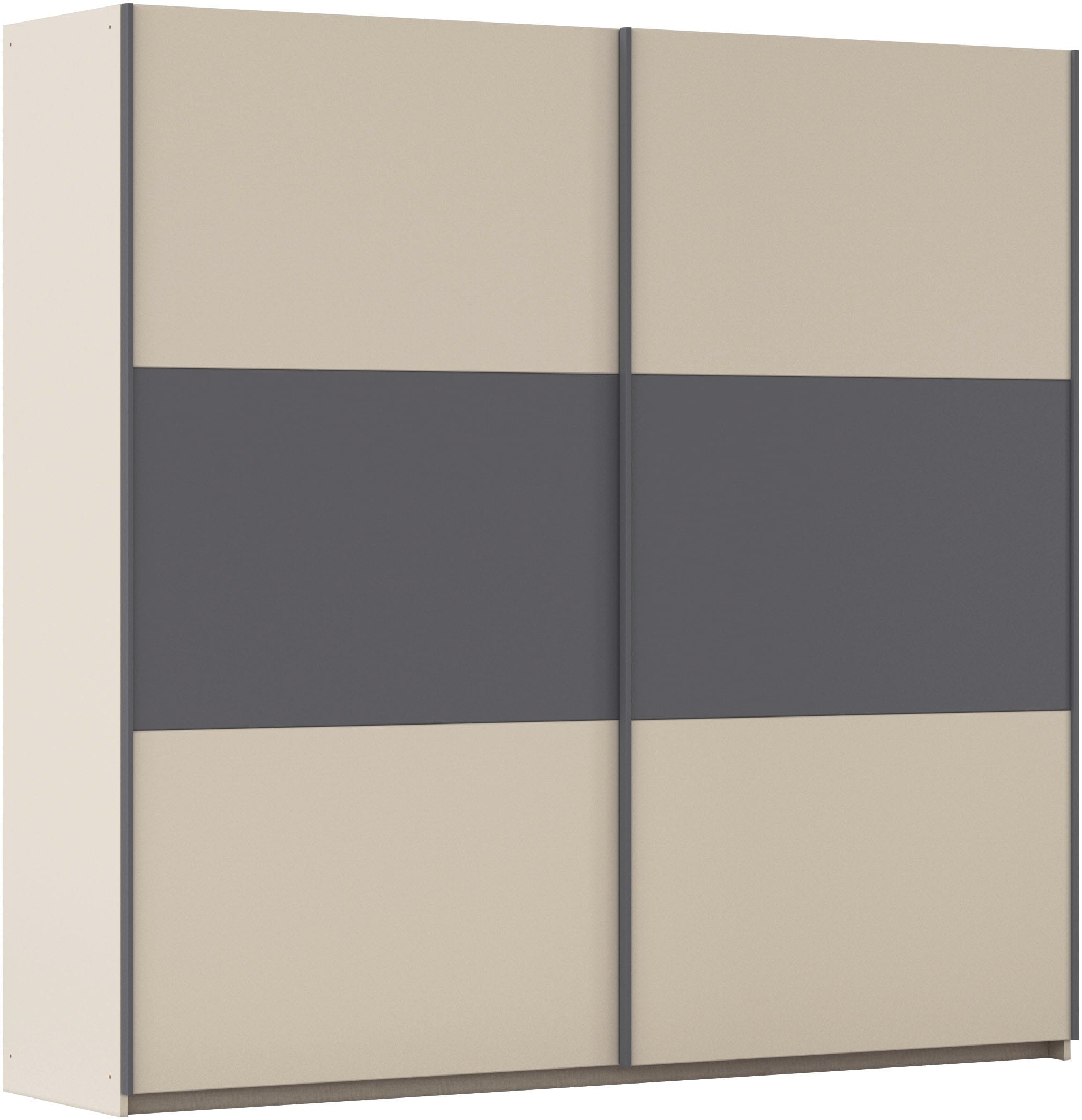 rauch Schwebetürenschrank »Kleiderschrank Schrank Garderobe Schlafzimmerschrank SAJO« in 2 Breiten (218, 261 cm) optional mit Spiegel MADE IN GERMANY