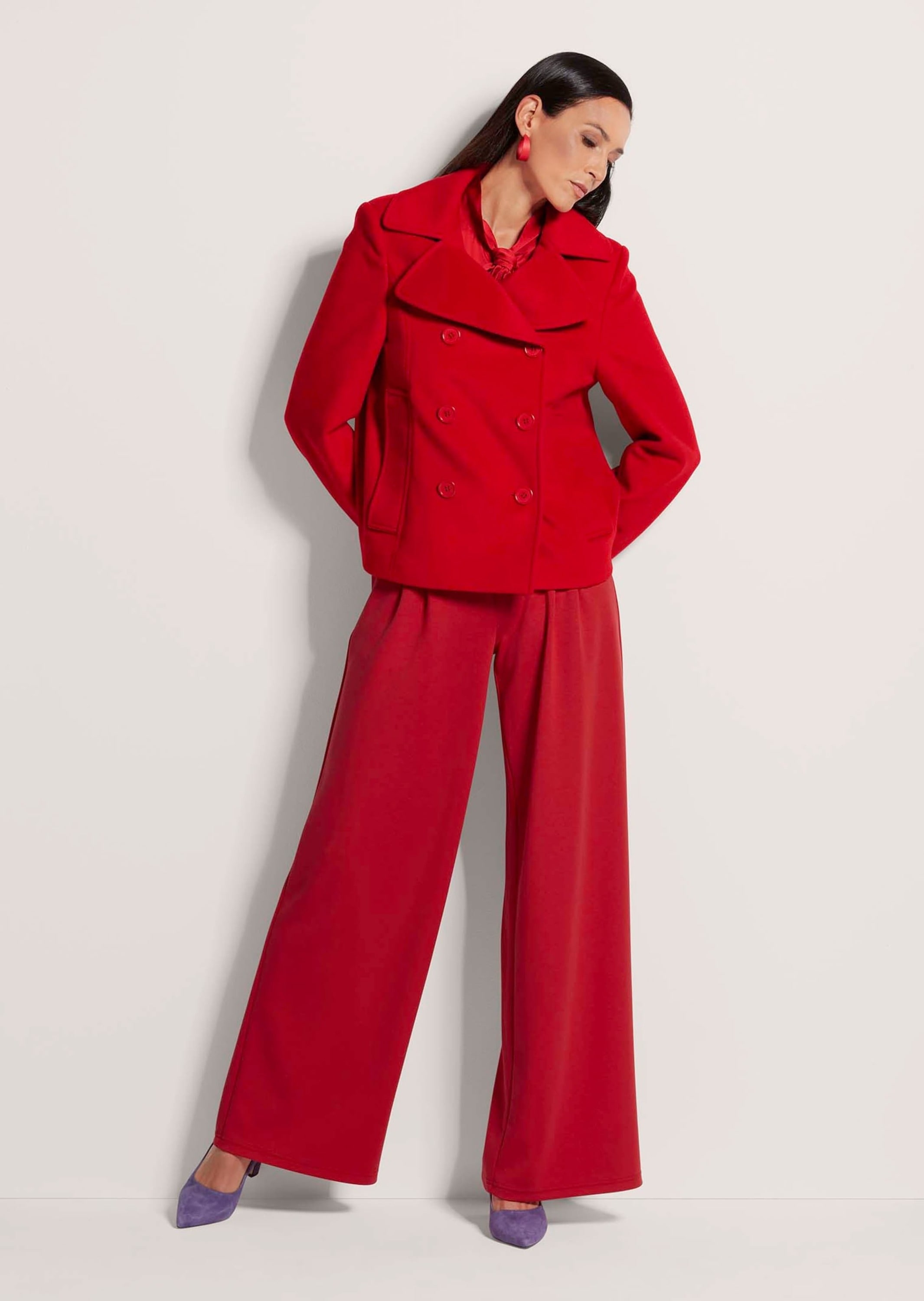 MADELEINE Kurzjacke »Caban Elegante Caban-Jacke mit Taschen«