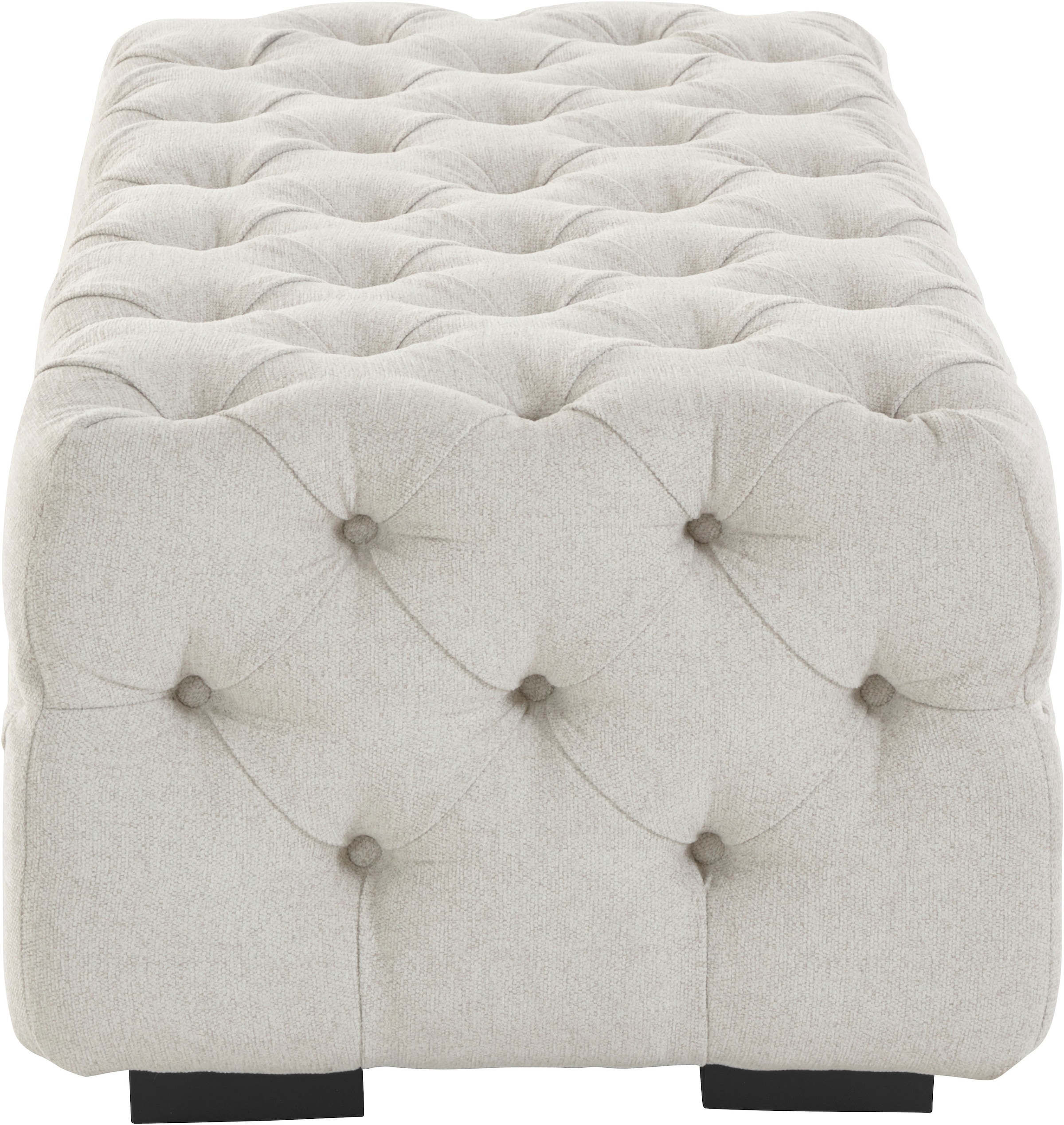 Home affaire Polsterhocker »Kalina« mit klassischer Chesterfield-Knopfheftung