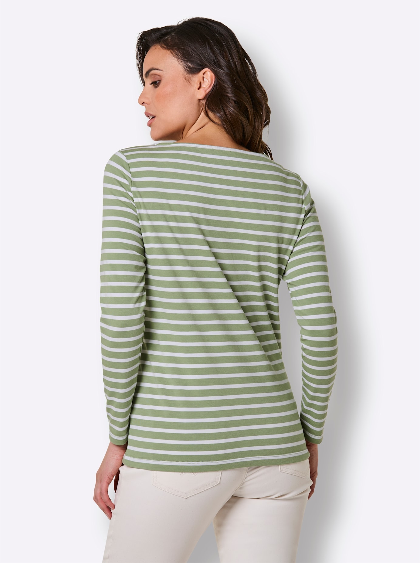 CREATION L PREMIUM Langarmshirt »Pima-Baumwoll-Shirt« 1