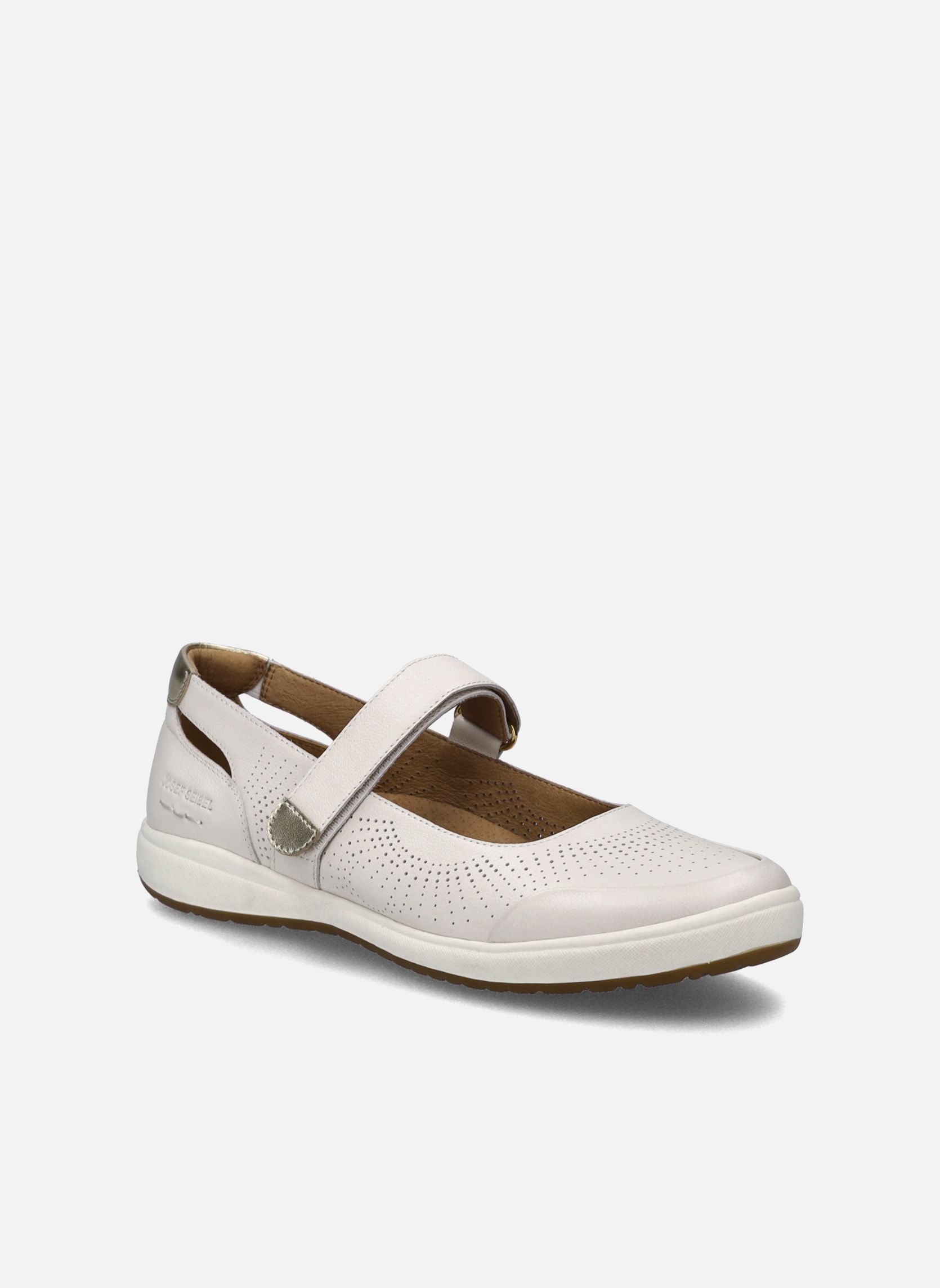 Josef Seibel Slipper »Caren 68, weiss-gold«