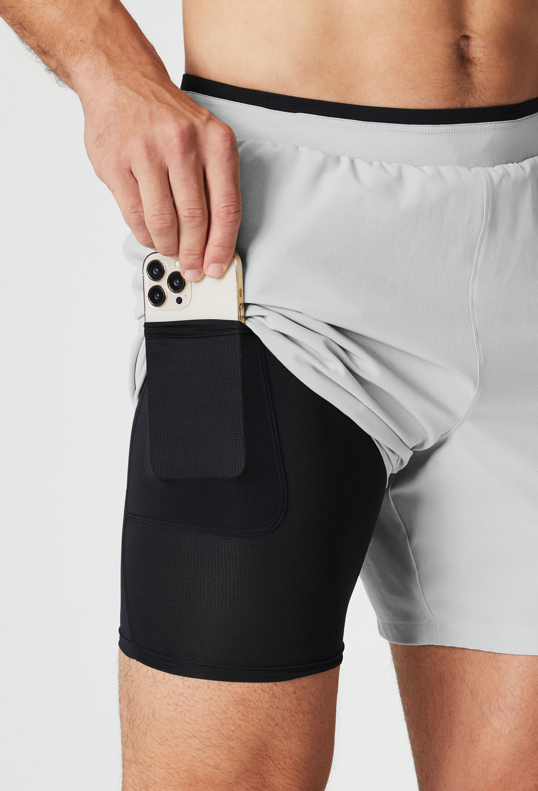 Fabletics Outdoorhose »Fabletics Shorts The Fundamental Short mit Innenhose 13cm«  mit Innenhose 13cm