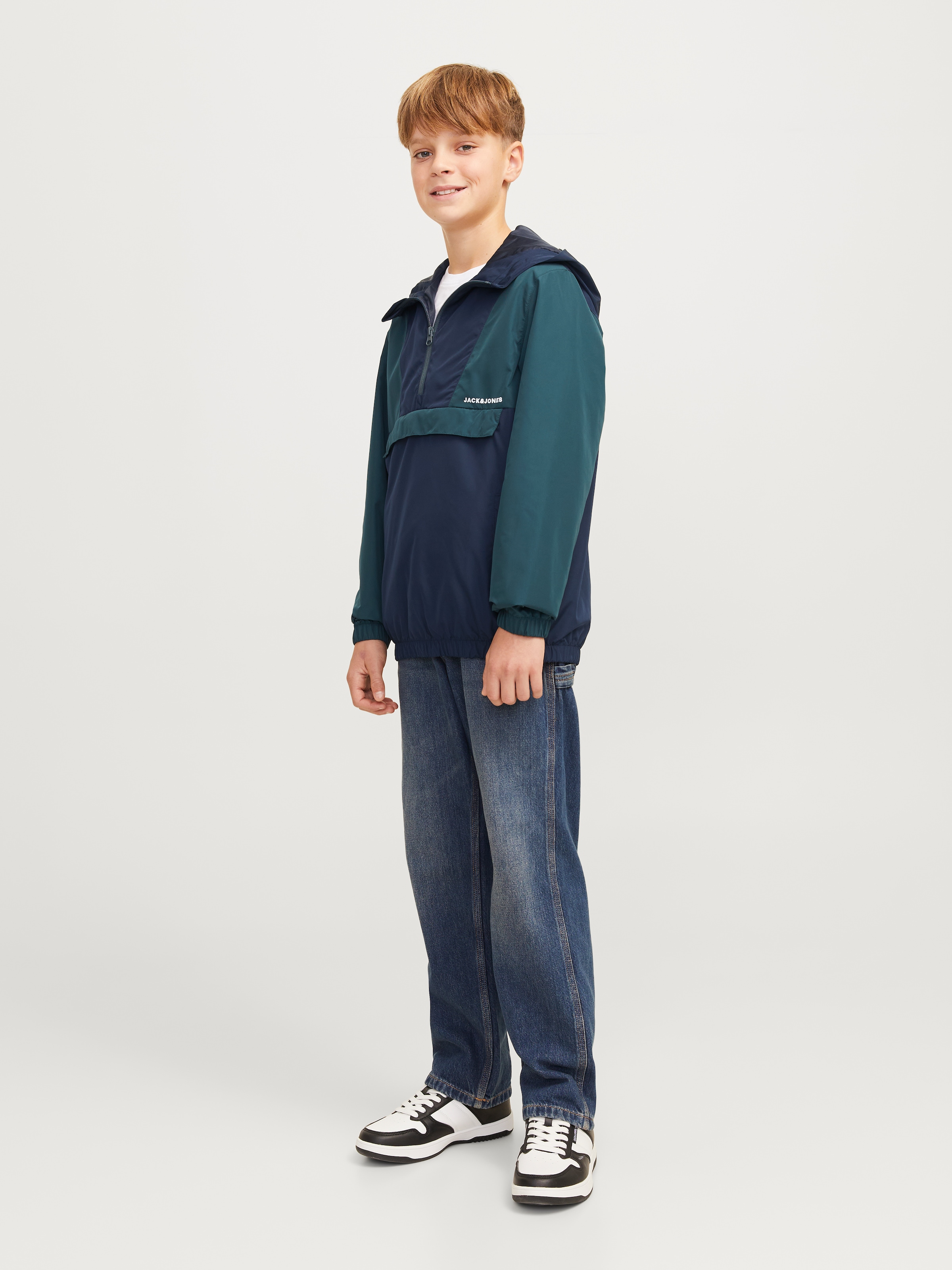 Jack & Jones Junior Windbreaker »JJWINDBREAKER PACKABLE ANORAK JNR«, mit Kapuze