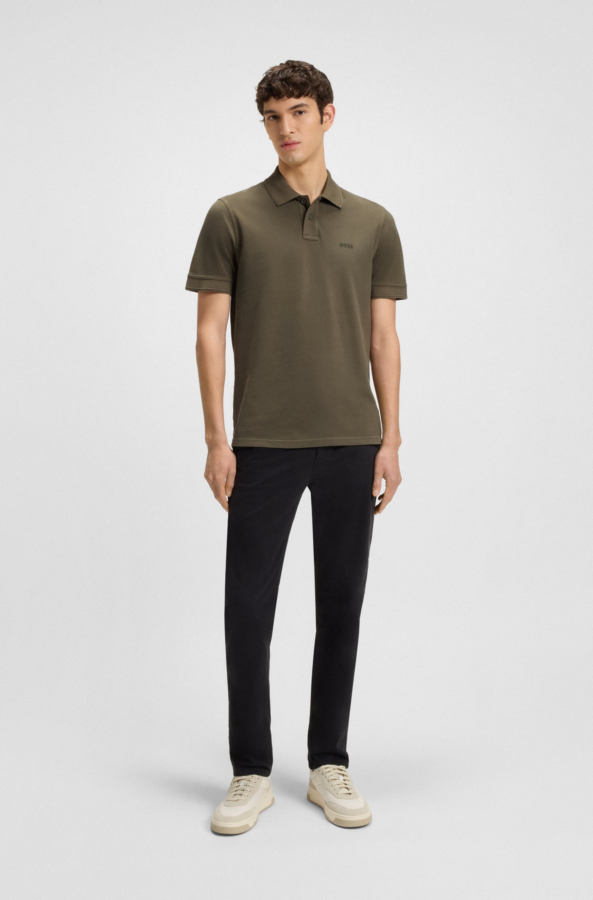BOSS ORANGE Poloshirt »Prime«, mit Polokragen