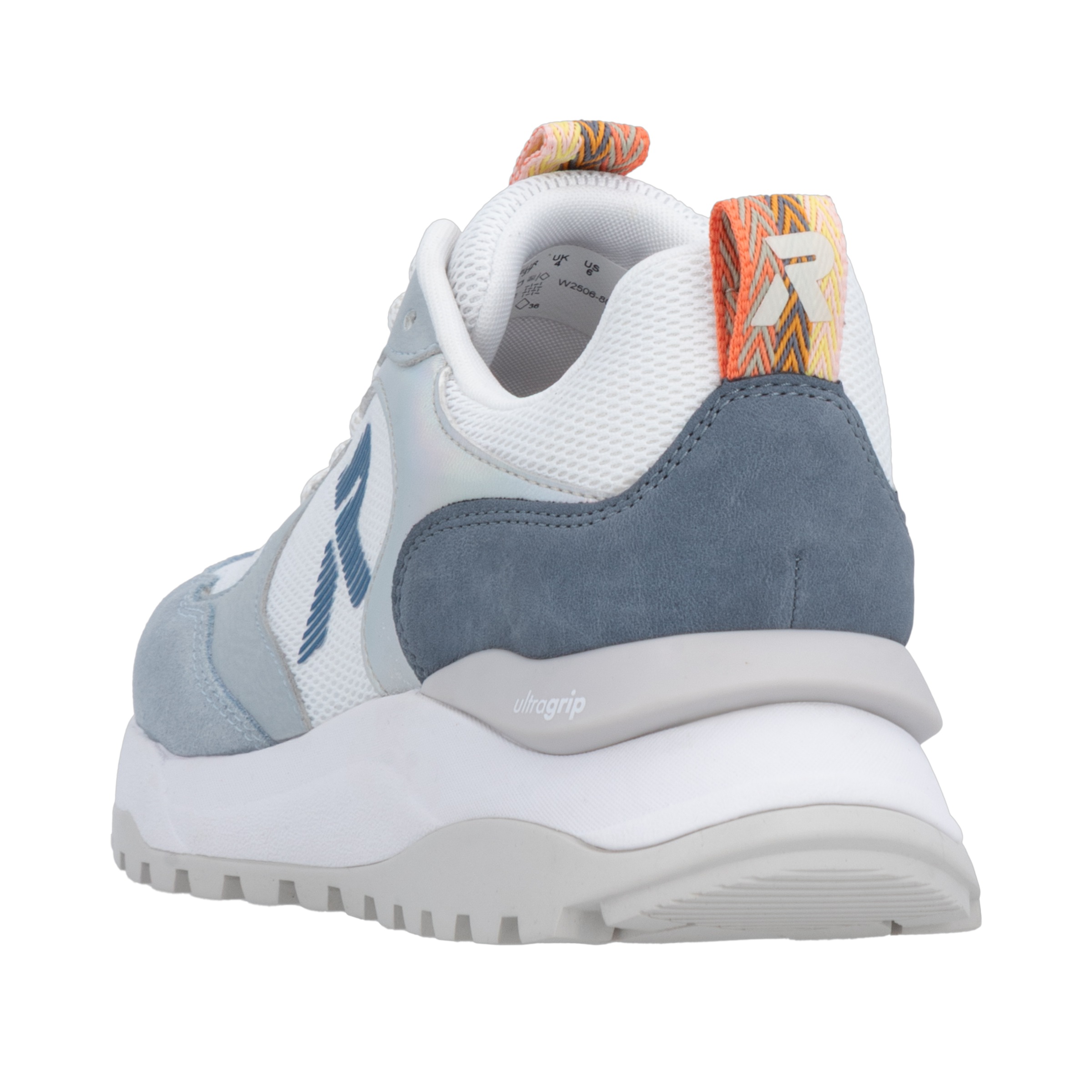 Rieker Keilsneaker  Schnürschuh, Freizeitsneaker, Halbschuh mit gepolstertem Schaftrand