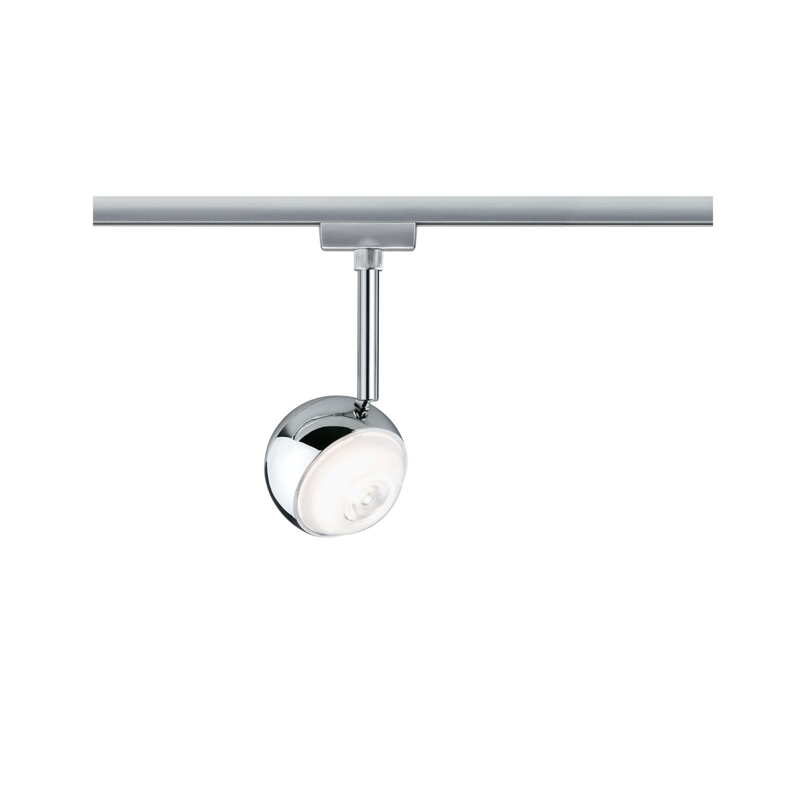 Paulmann Schienensystem-Leuchten »URail Schienenspot Capsule II 600lm 6,3W 4000K 230V Chrom matt«, (1 tlg.), dimmbar Einzelspot