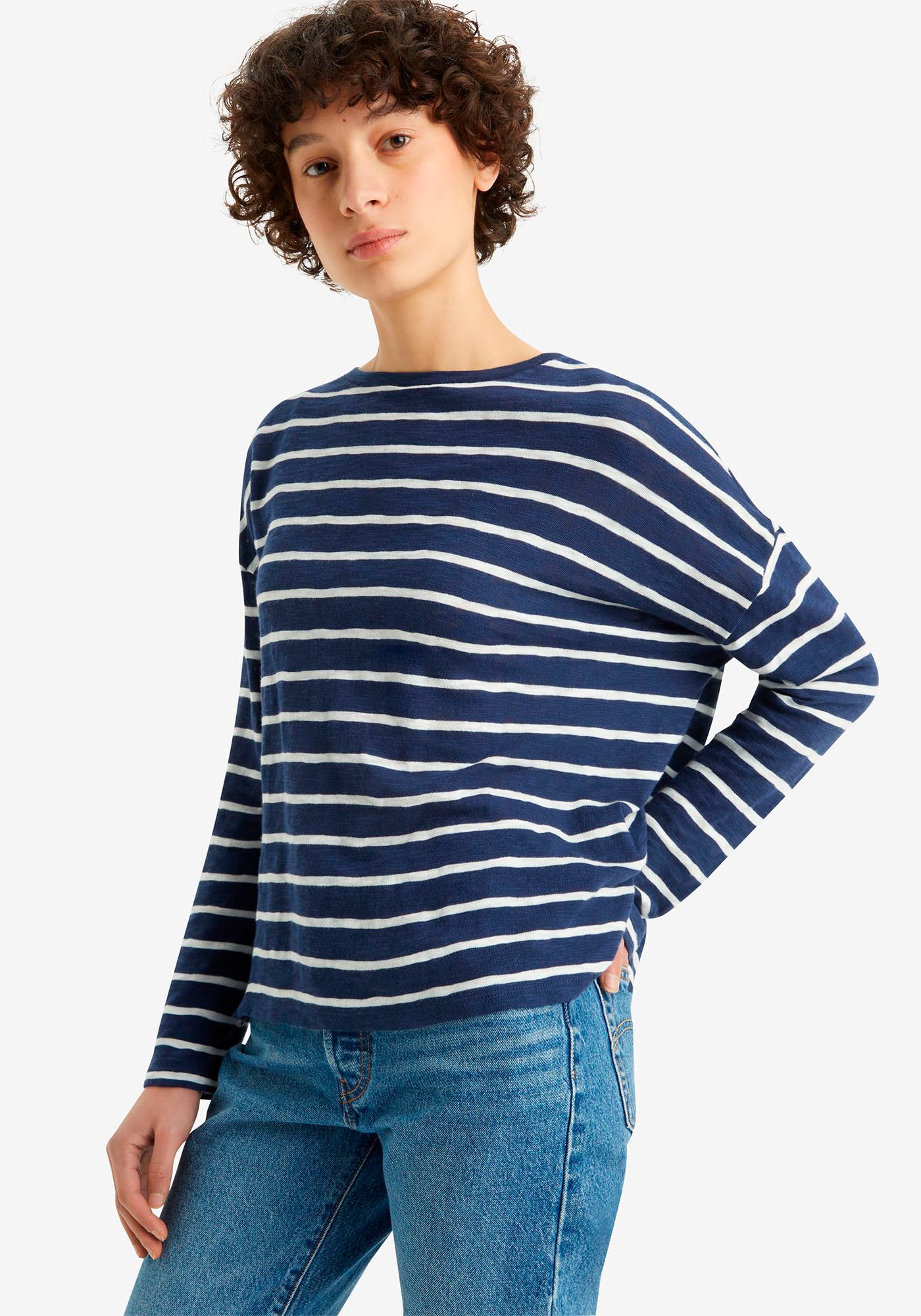 Levi's® Langarmshirt »MARGOT LONG SLEEVE BLUE«