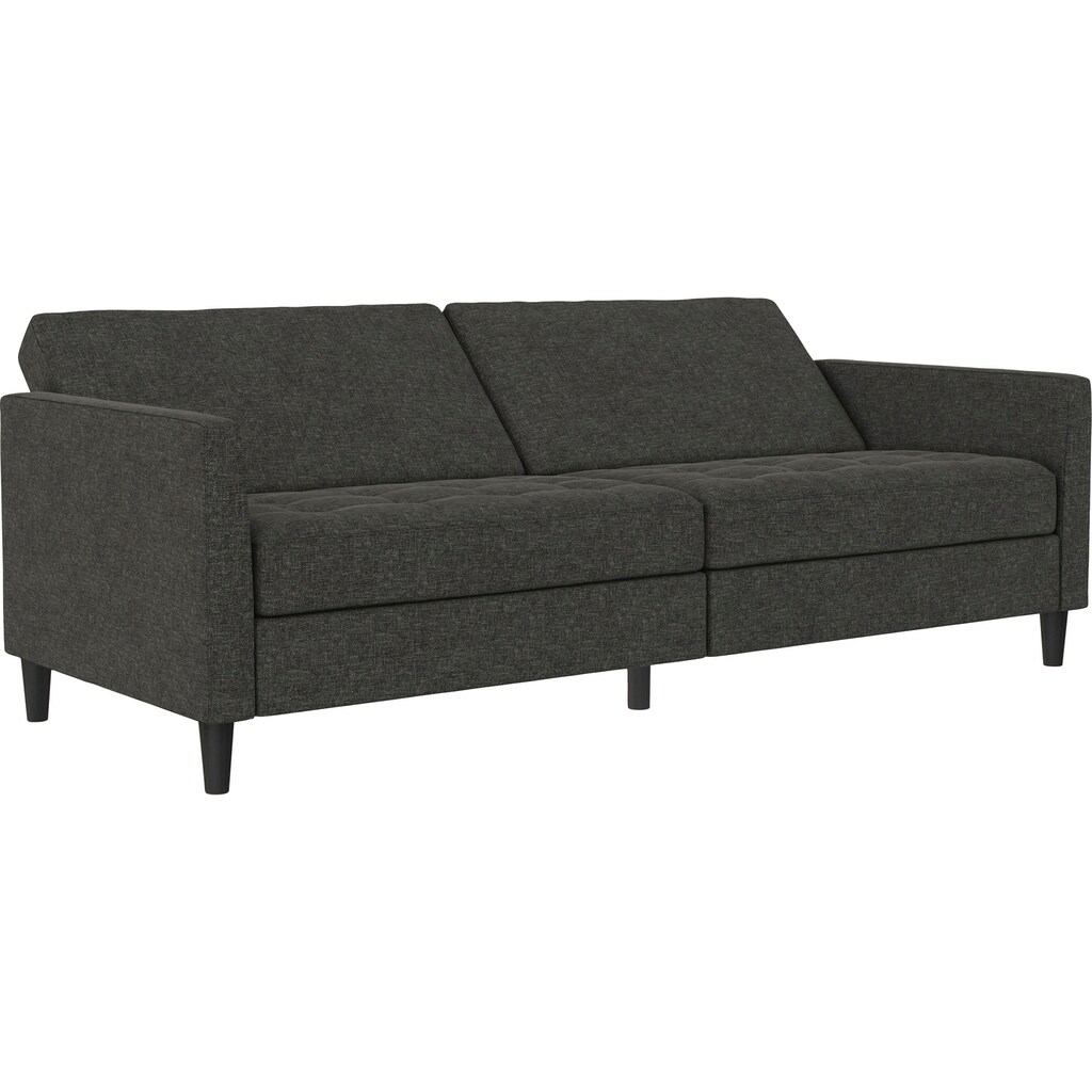 Dorel Home 3-Sitzer »Presley«, Sofa mit Bett-Funktion und verstellbarer Rückenlehne