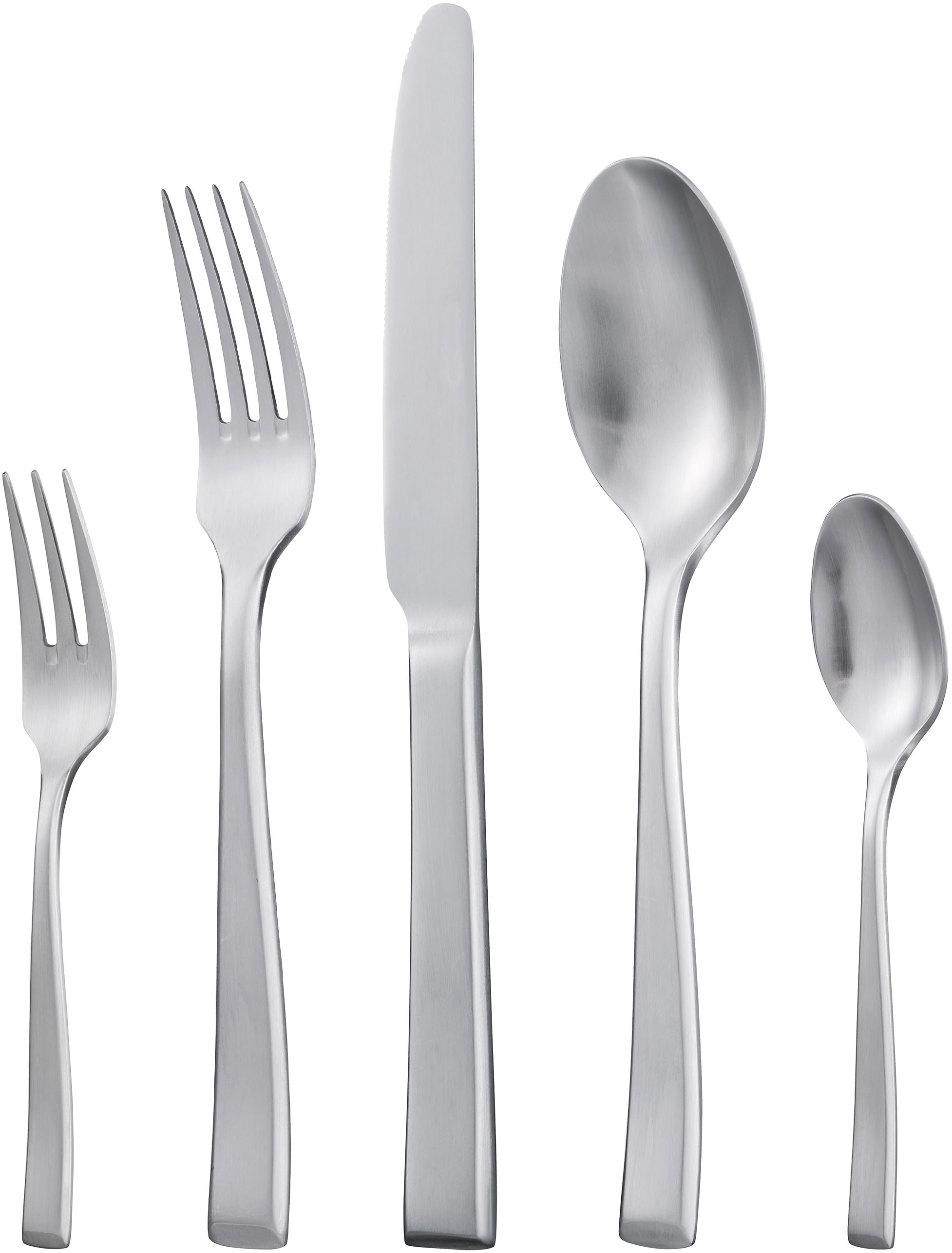 Hanseatic Besteck-Set »PREMIUM« verstärktes Material und trapezförmiges Design am Griffende